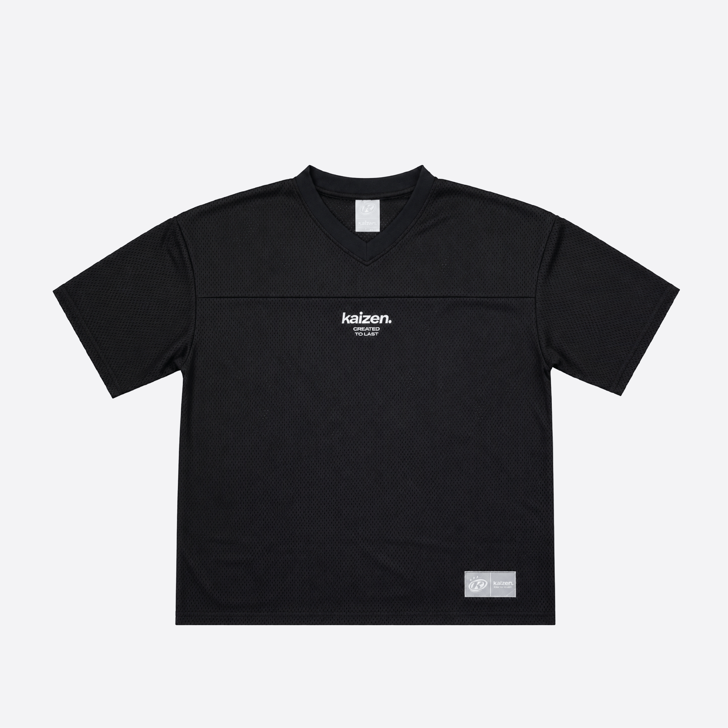KAIZEN MARKET BLACK MESH JERSEY