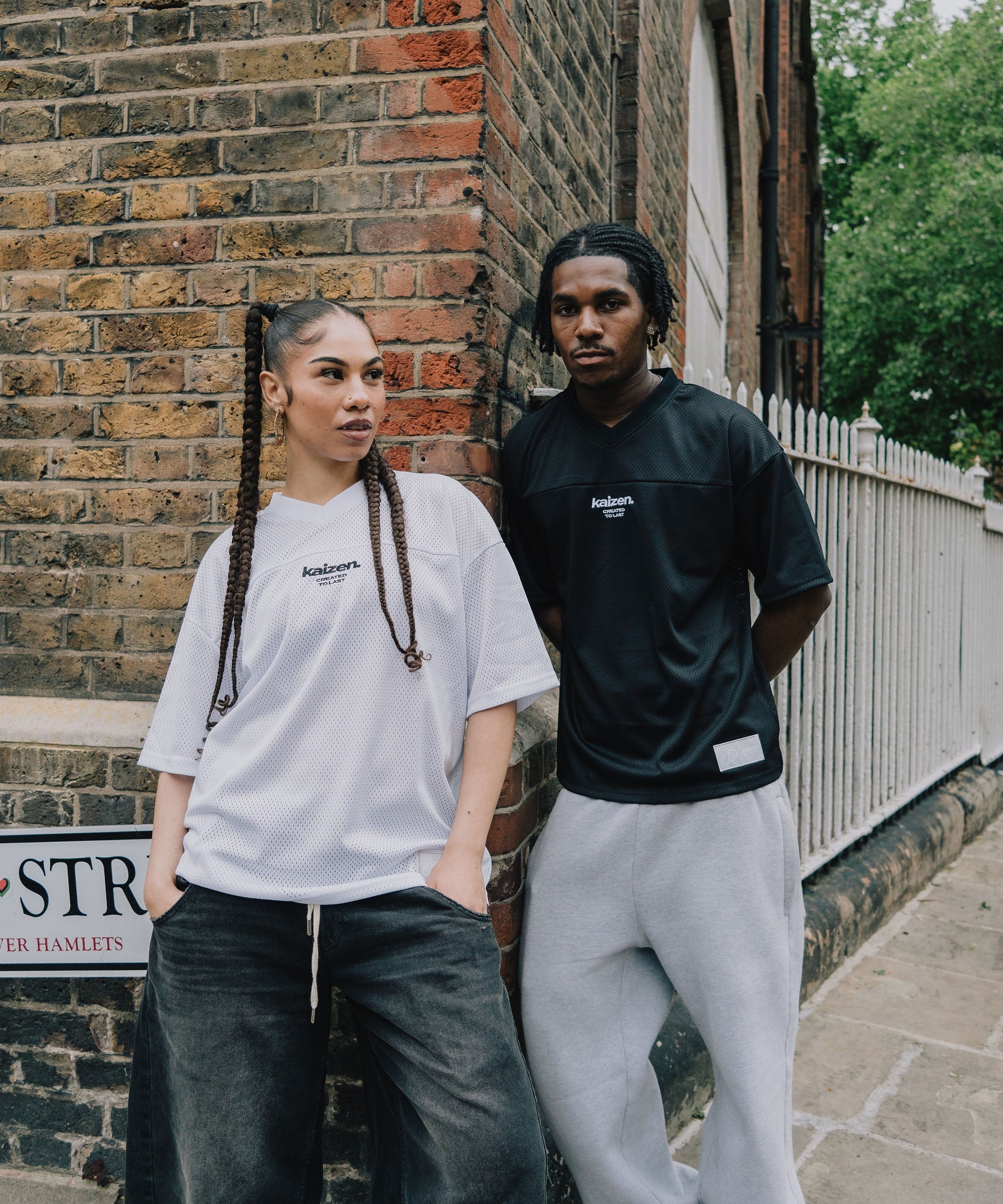 KAIZEN MARKET BLACK MESH JERSEY
