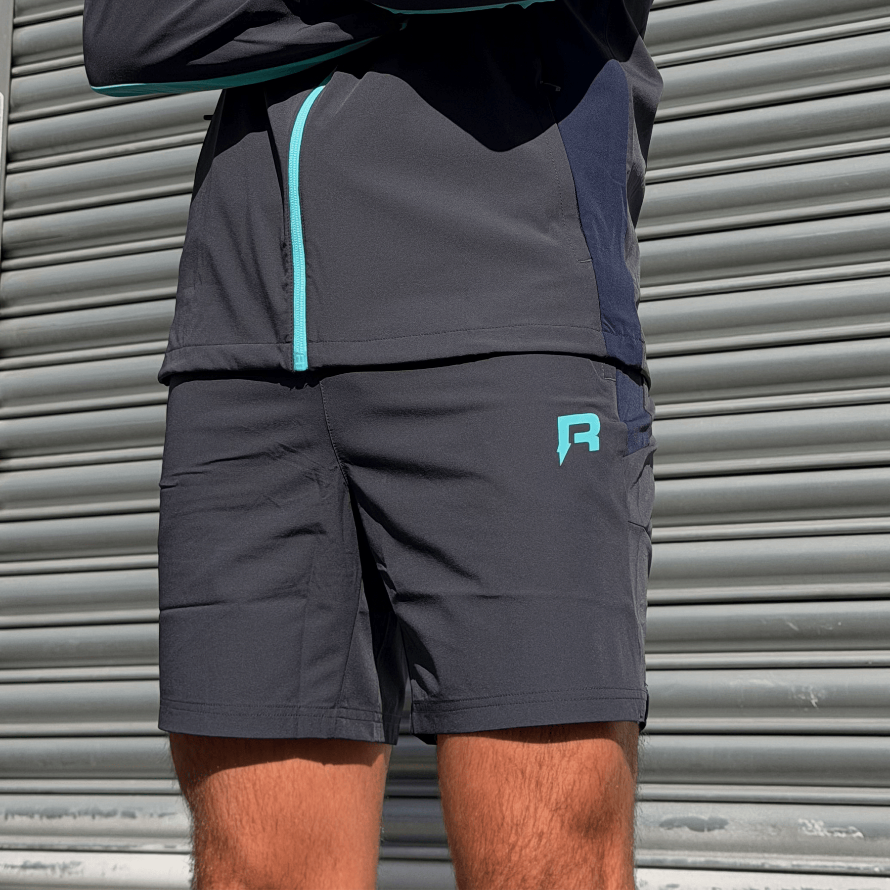 Reprimo Vortex Shorts 'Blue Steel Cyan'