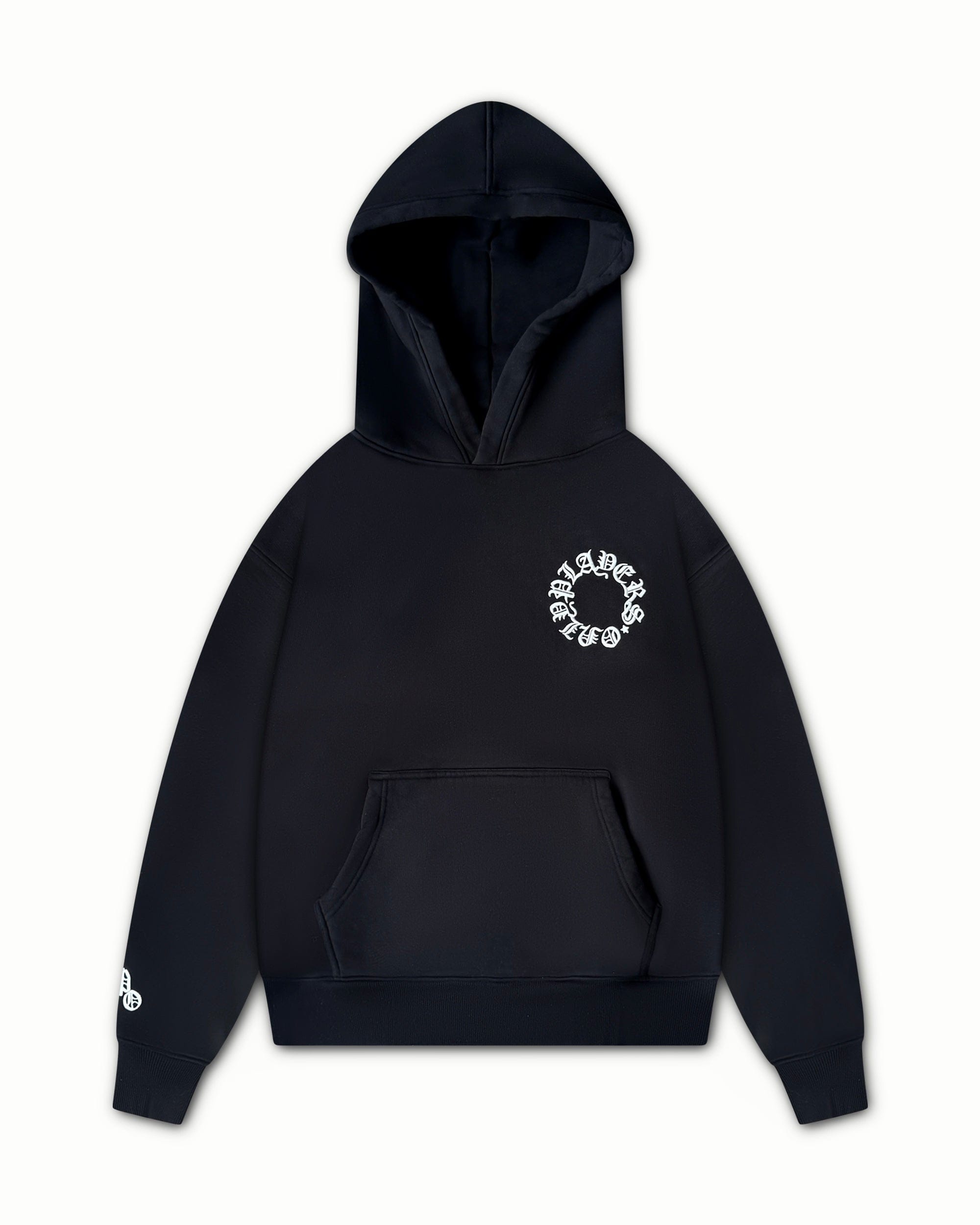 PLAYERS ONLY BLACK EMBROIDERED HOODIE