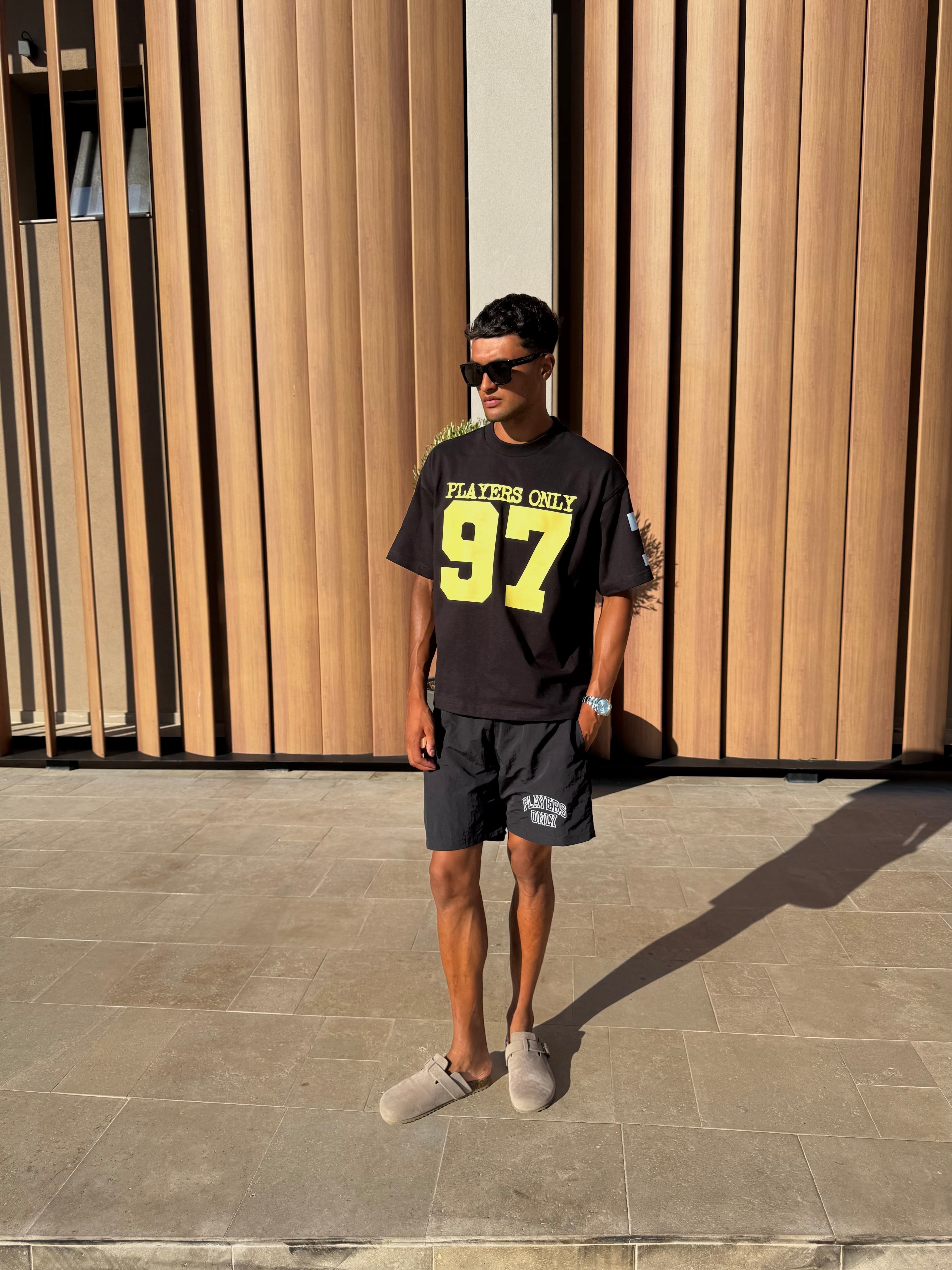 PLAYERS ONLY BLACK JERSEY TEE