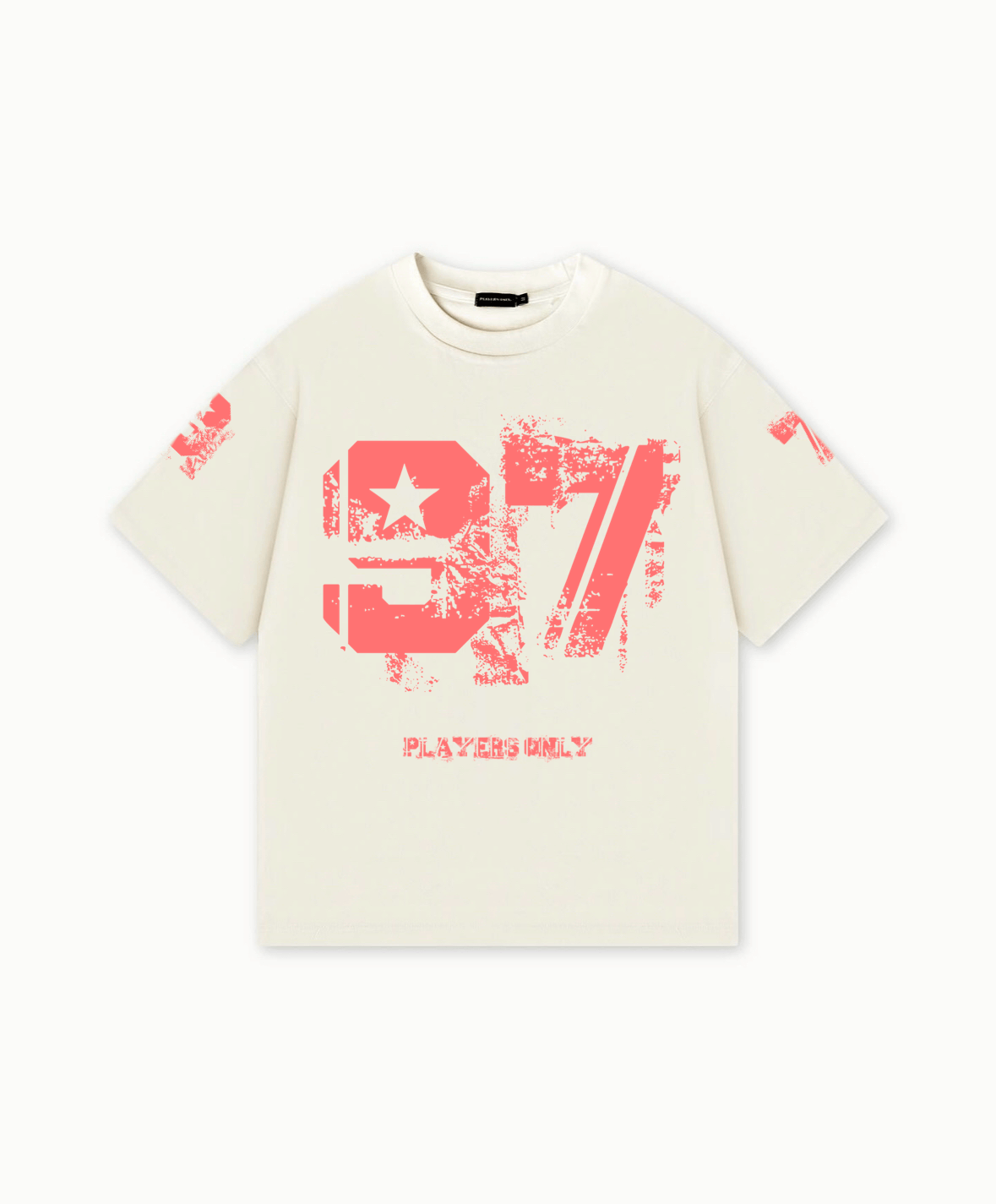 PLAYERS ONLY DISTRESSED 97 JERSEY TEE