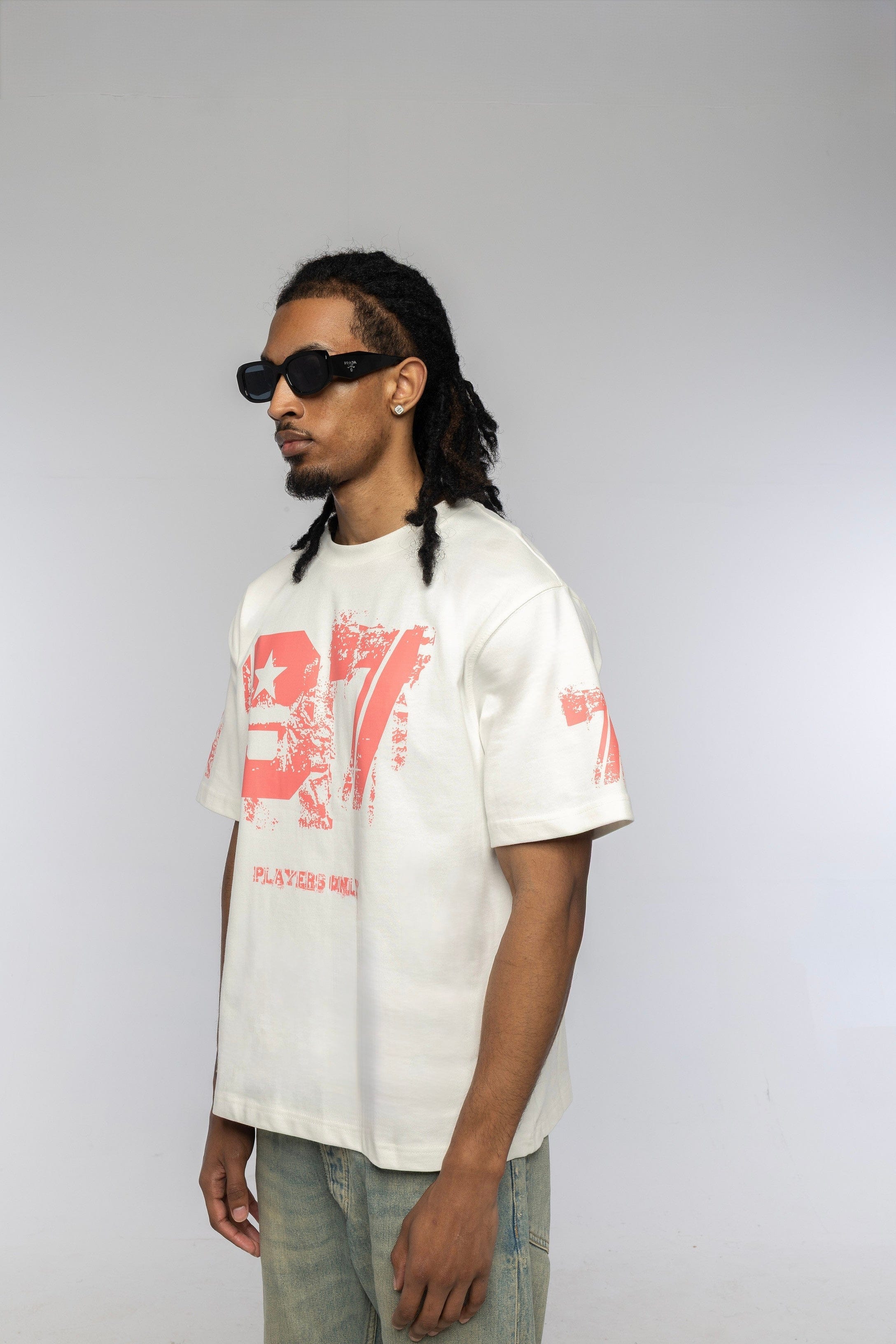 PLAYERS ONLY DISTRESSED 97 JERSEY TEE