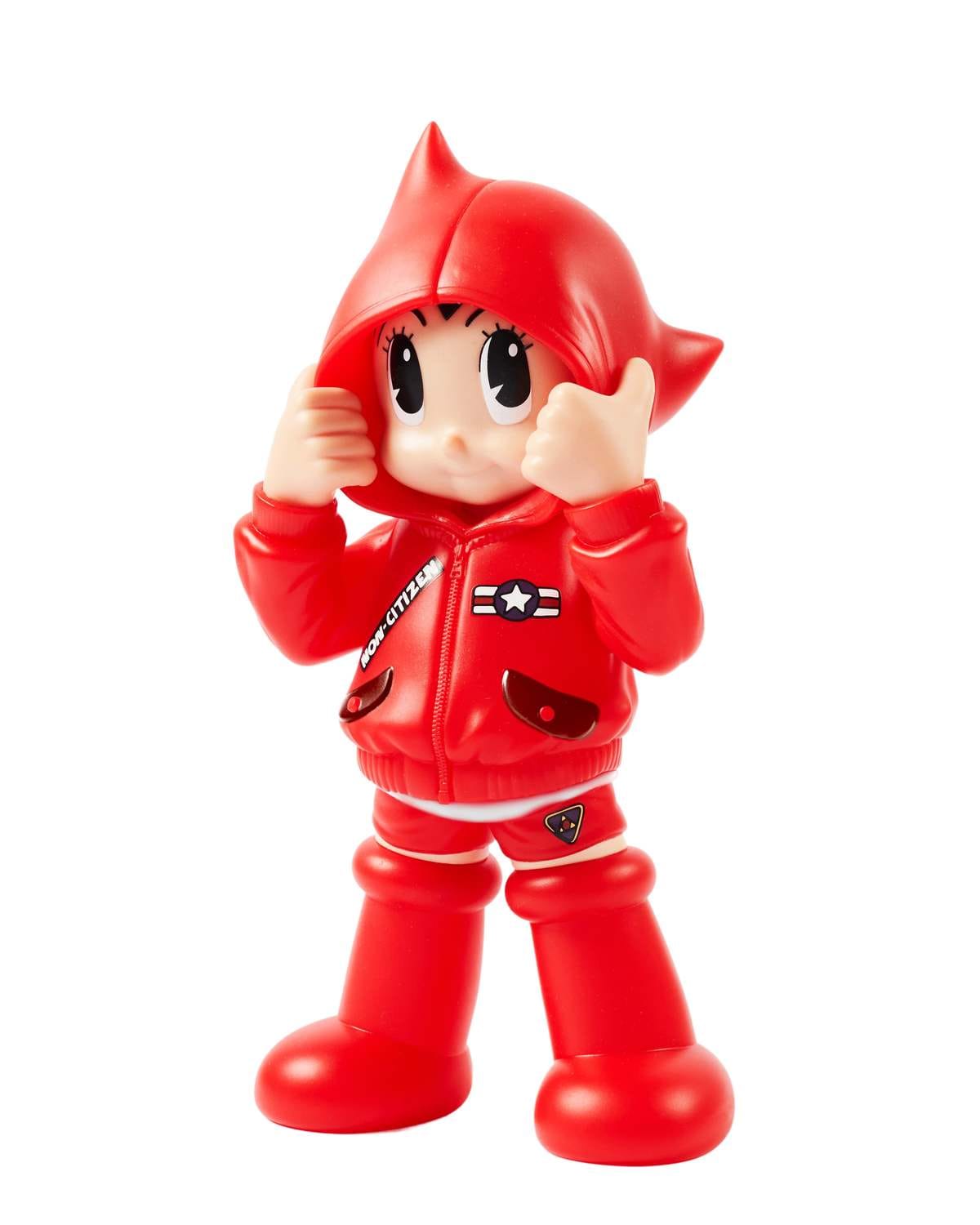 ToyQube Astro Boy Hoodie - Smiley Toyqube Astro Boy Hoodie Figure (Red)