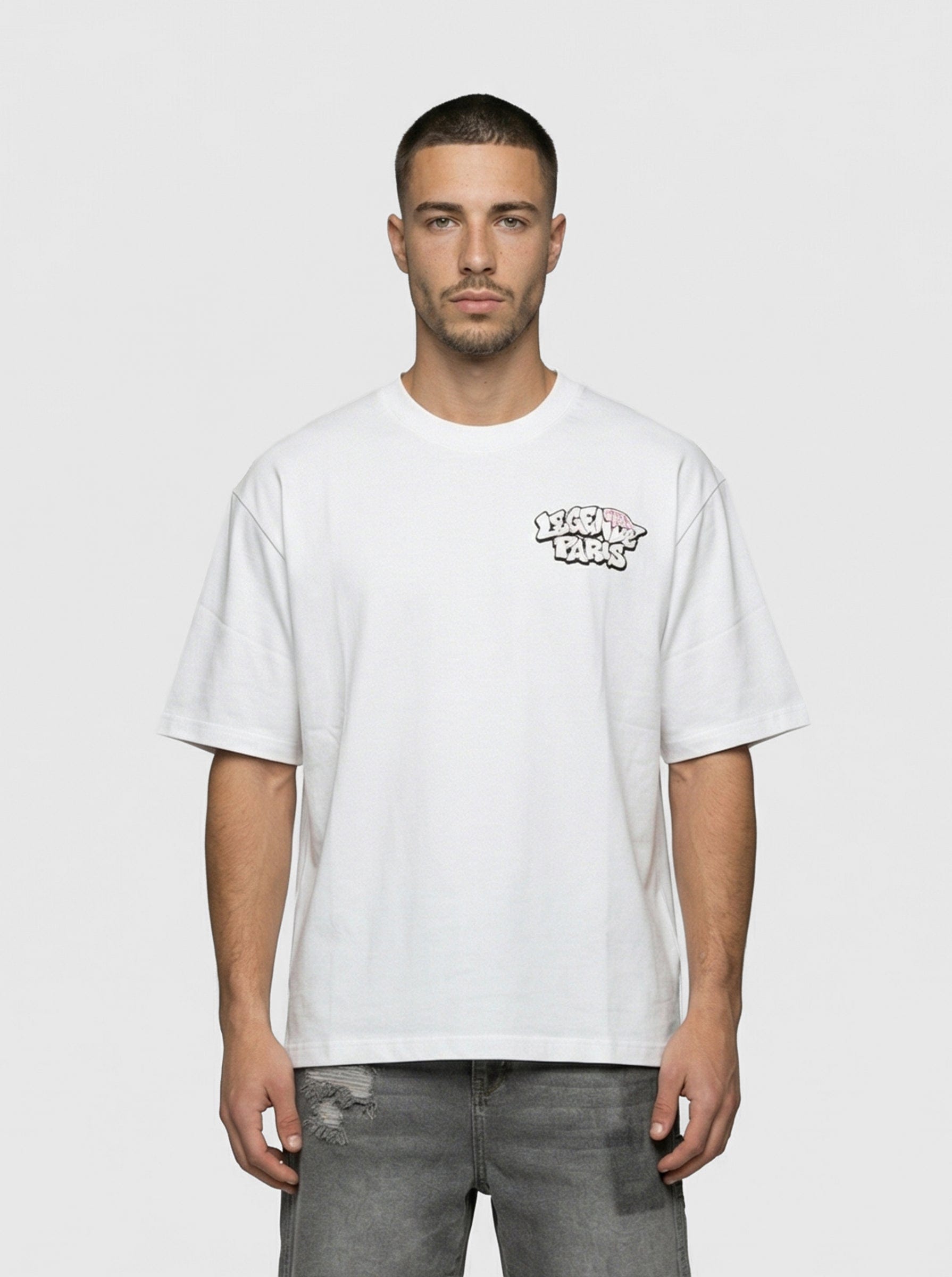 Legende Paris COLD WORLD T-SHIRT - WHITE