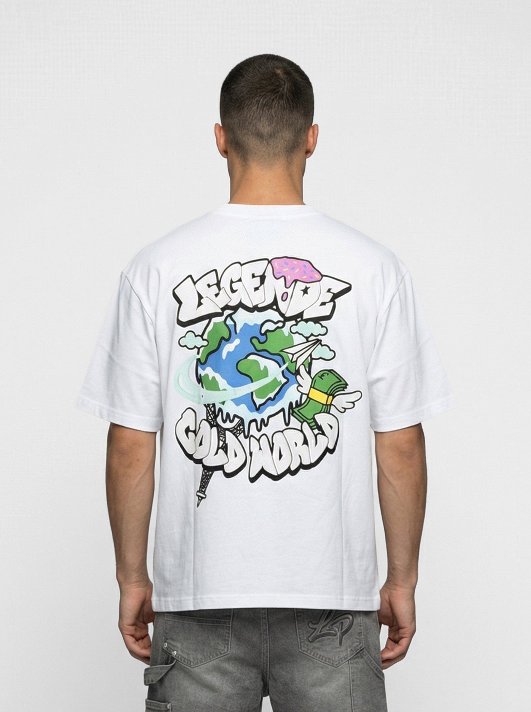 Legende Paris COLD WORLD T-SHIRT - WHITE