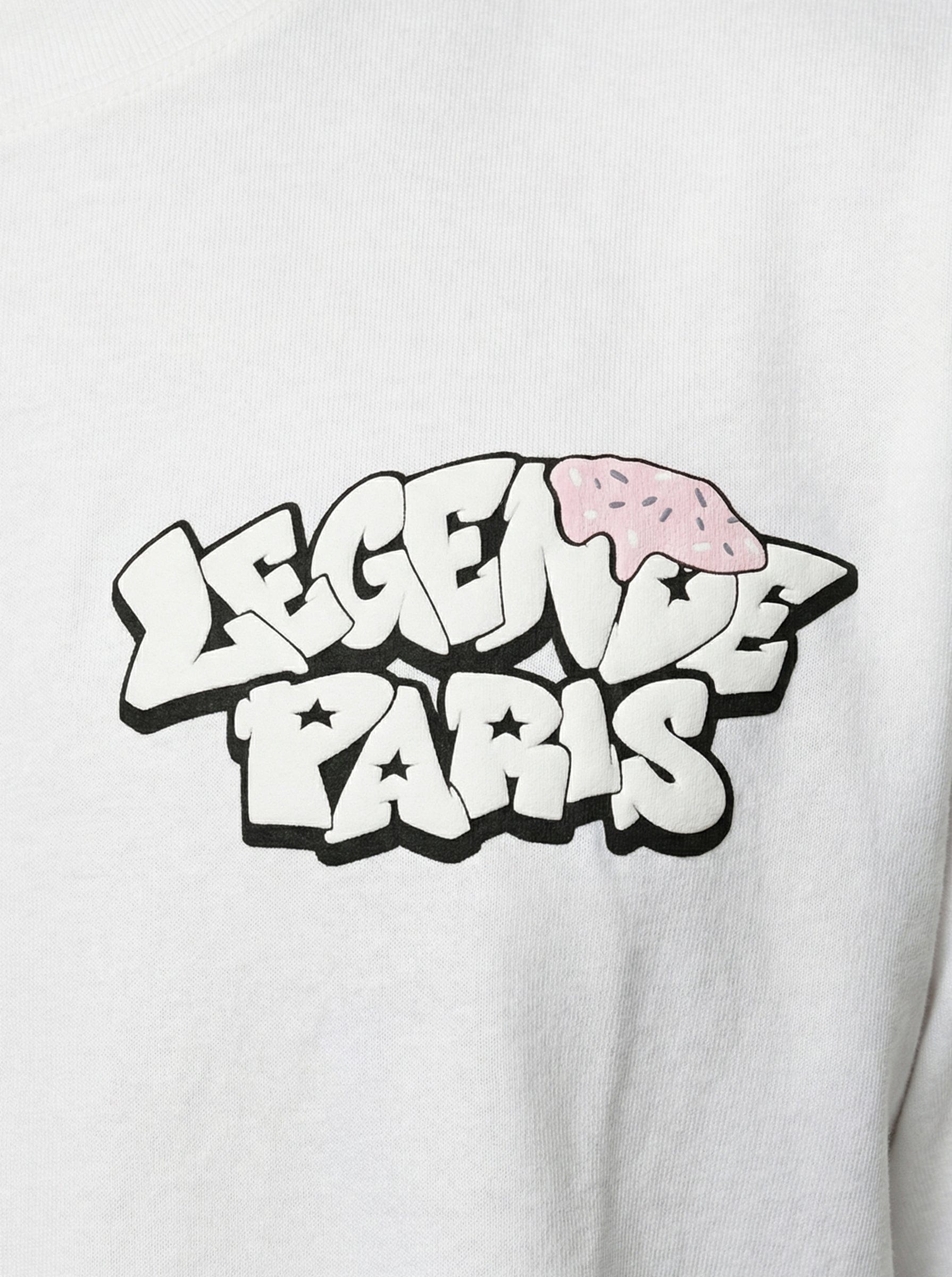 Legende Paris COLD WORLD T-SHIRT - WHITE