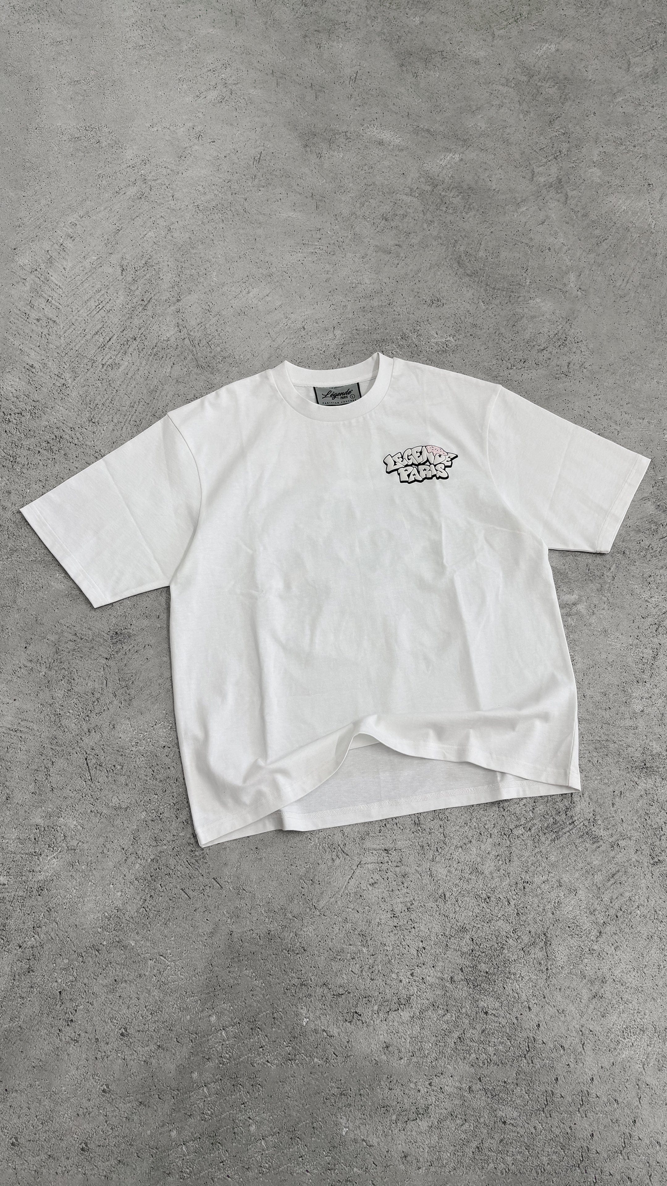 Legende Paris COLD WORLD T-SHIRT - WHITE