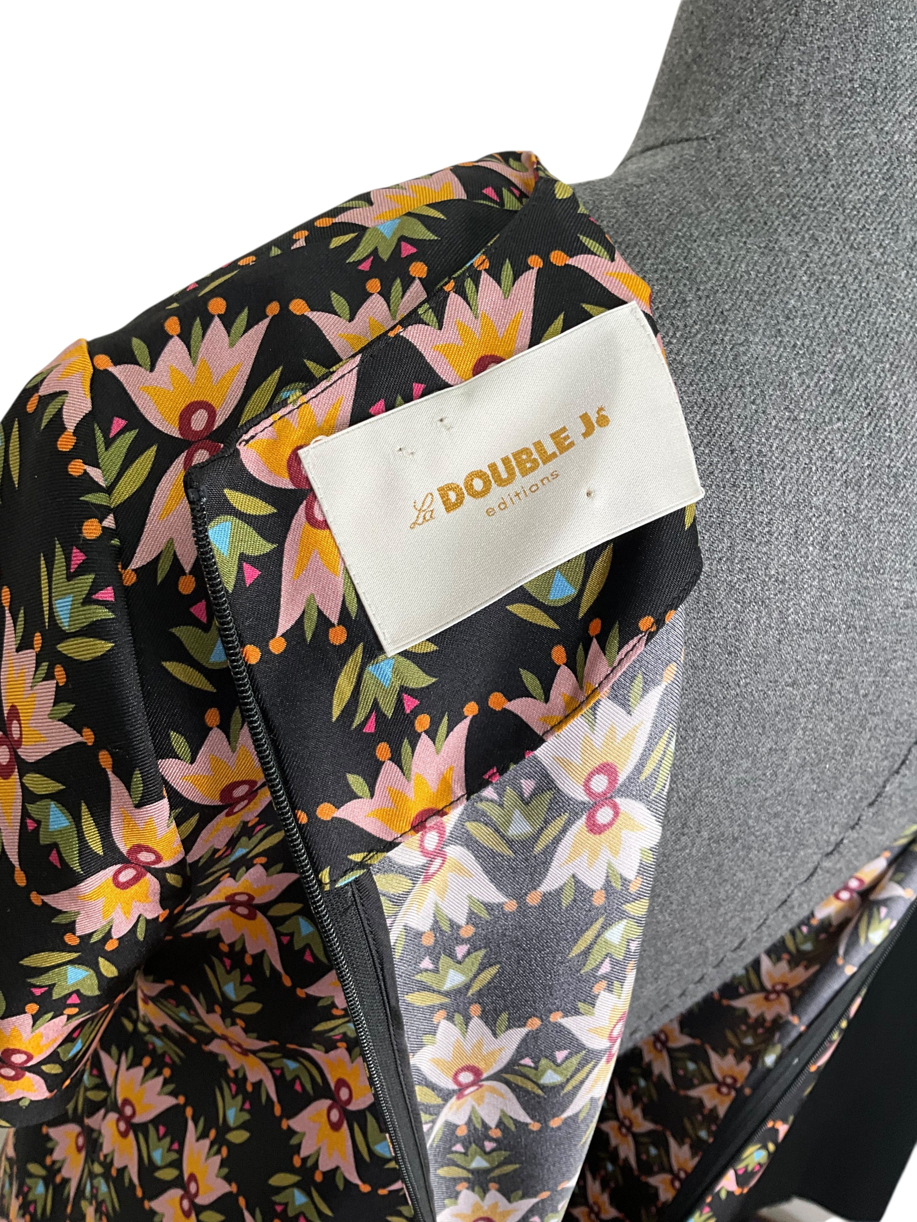 La Doublej Floral Printed Mini Swing Dress Size XS