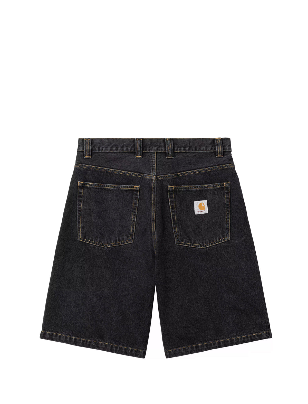 Carhartt WIP Brandon Shorts Black Stone Washed