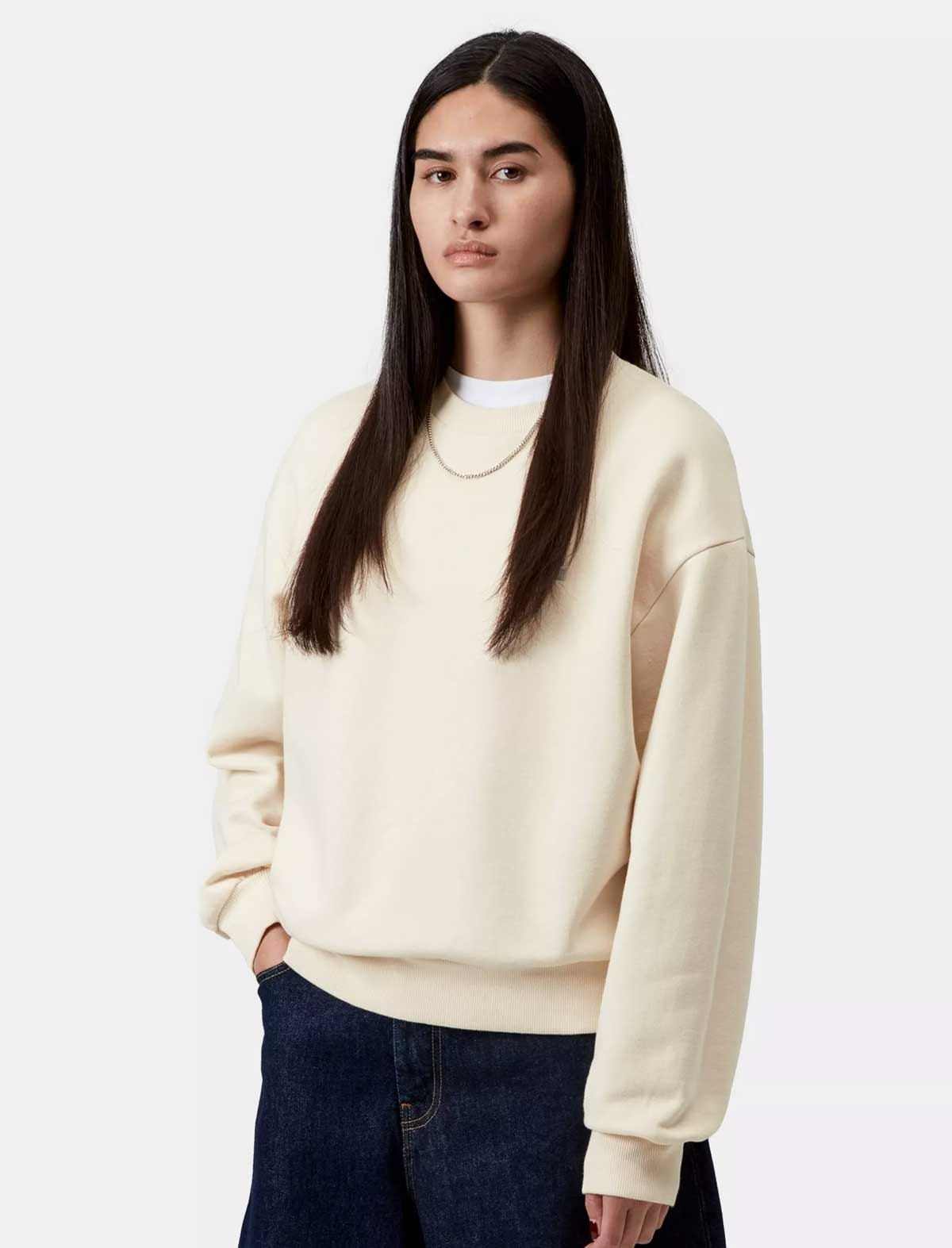 Carhartt WIP Women's Casey Sweater – Natural