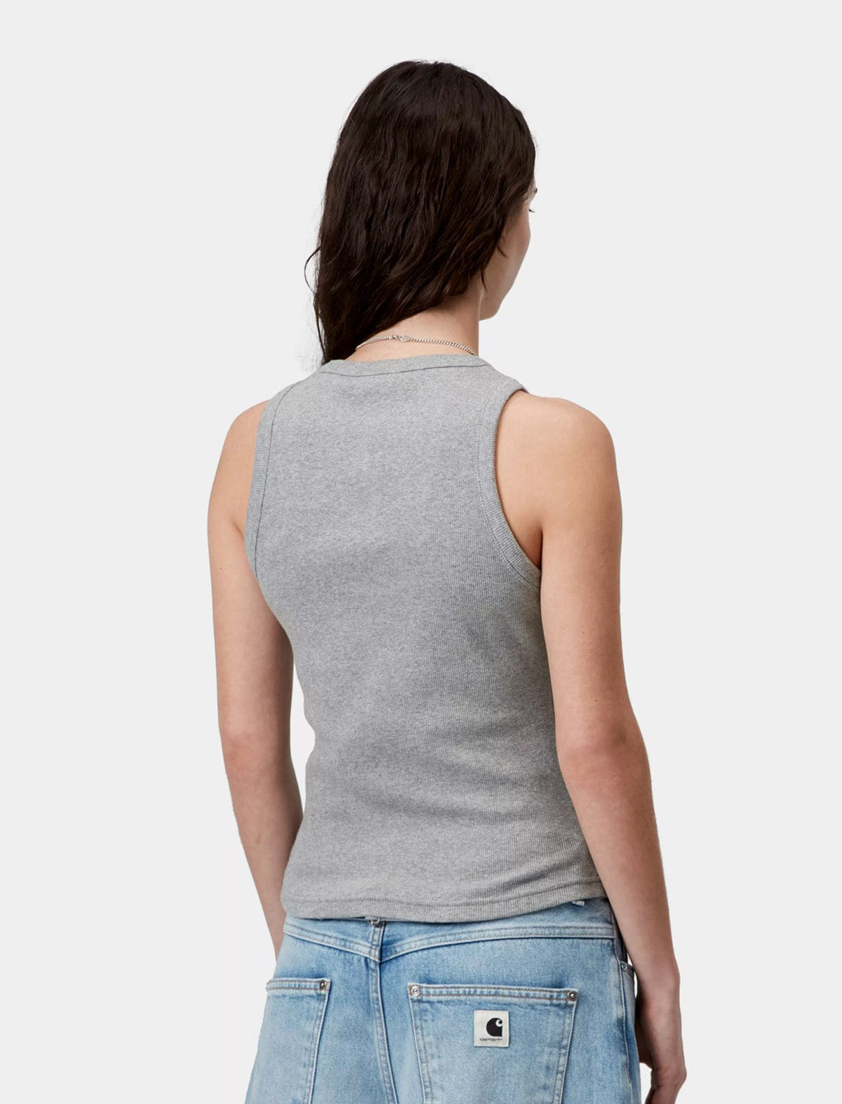 Carhartt WIP Women's Philips A-Shirt Grey Heather