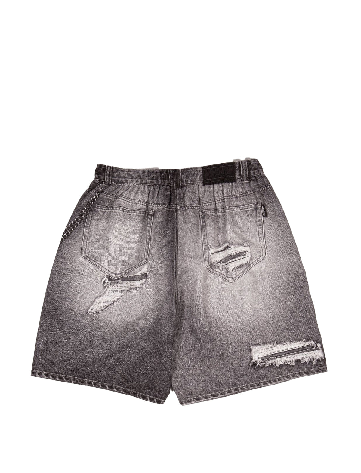 Wasted Paris Destroy Tromp L'oeil Swim Shorts Faded Black