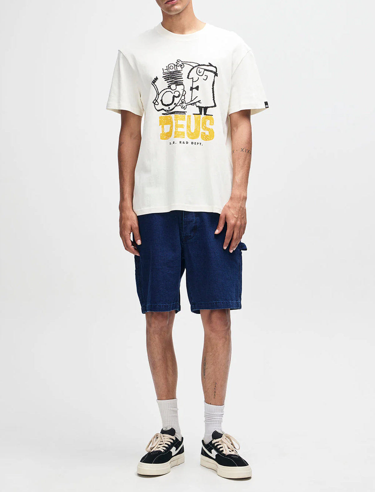 Deus Ex Machina Erasarolgy T-Shirt Pristine White