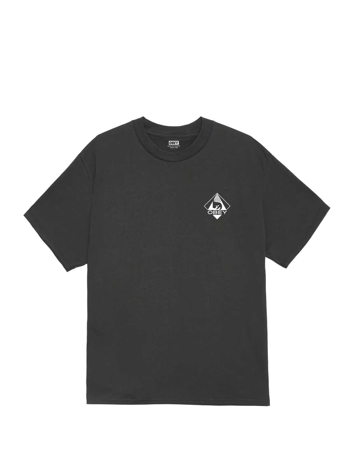 Obey Icon Pyramid T-Shirt Vintage Black