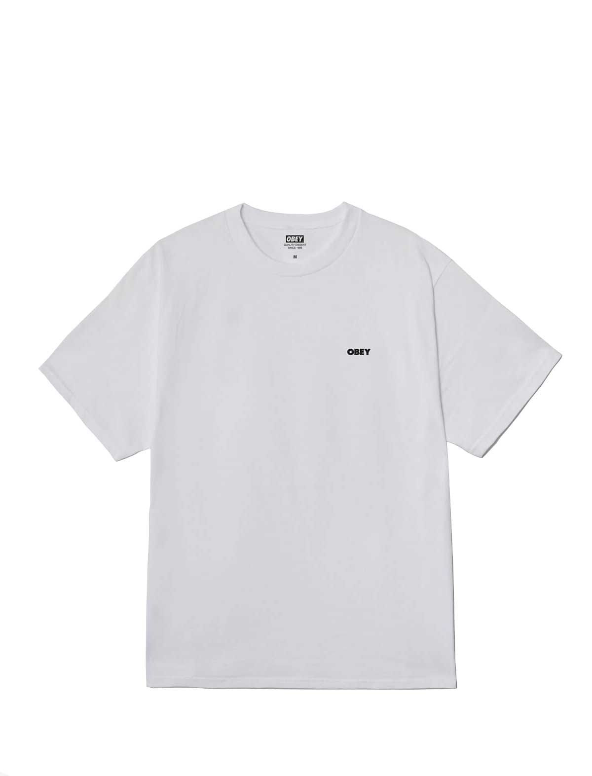 Obey Visual Studios Flower T-Shirt White