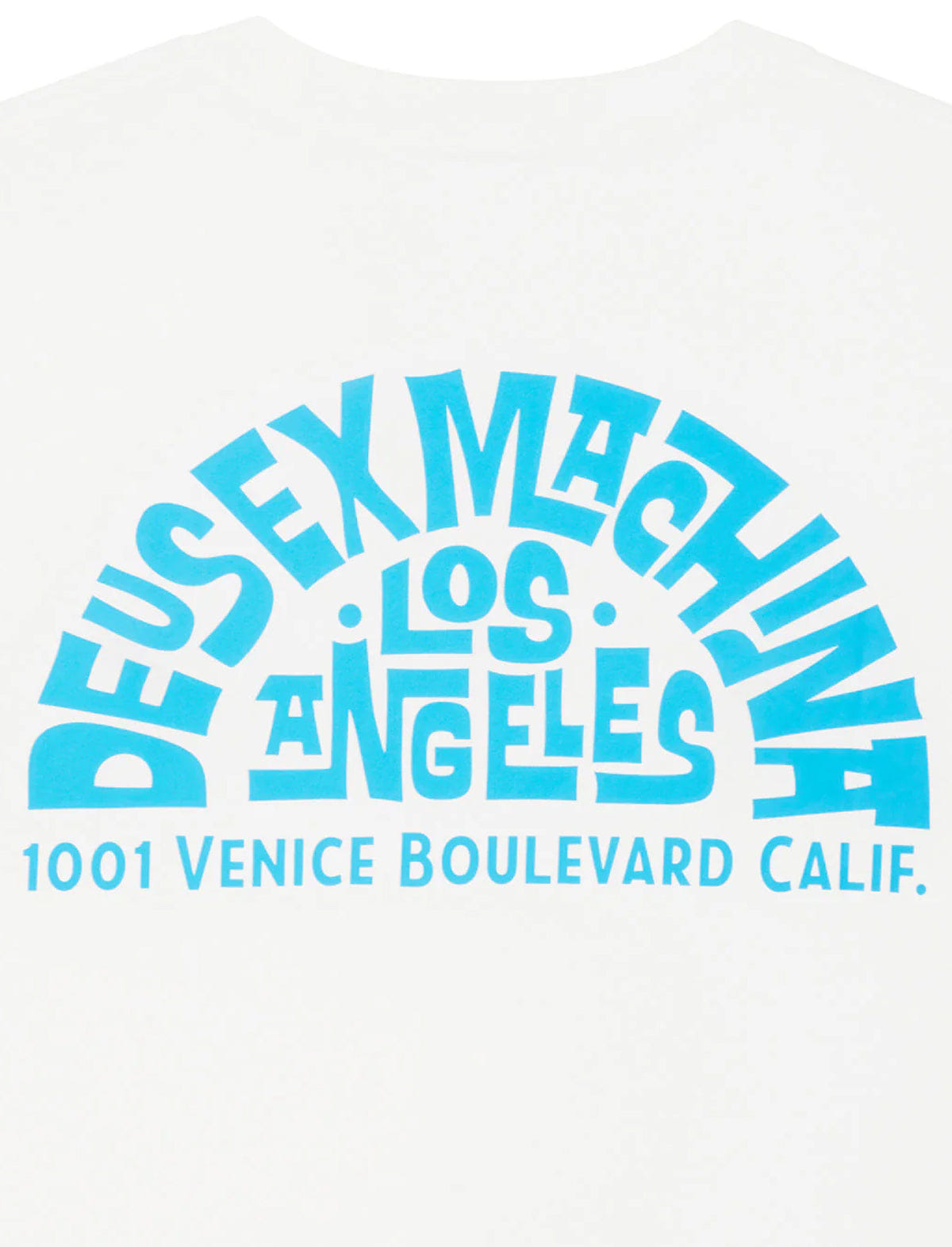 Deus Ex Machina Los Angeles Address T-Shirt Vintage White