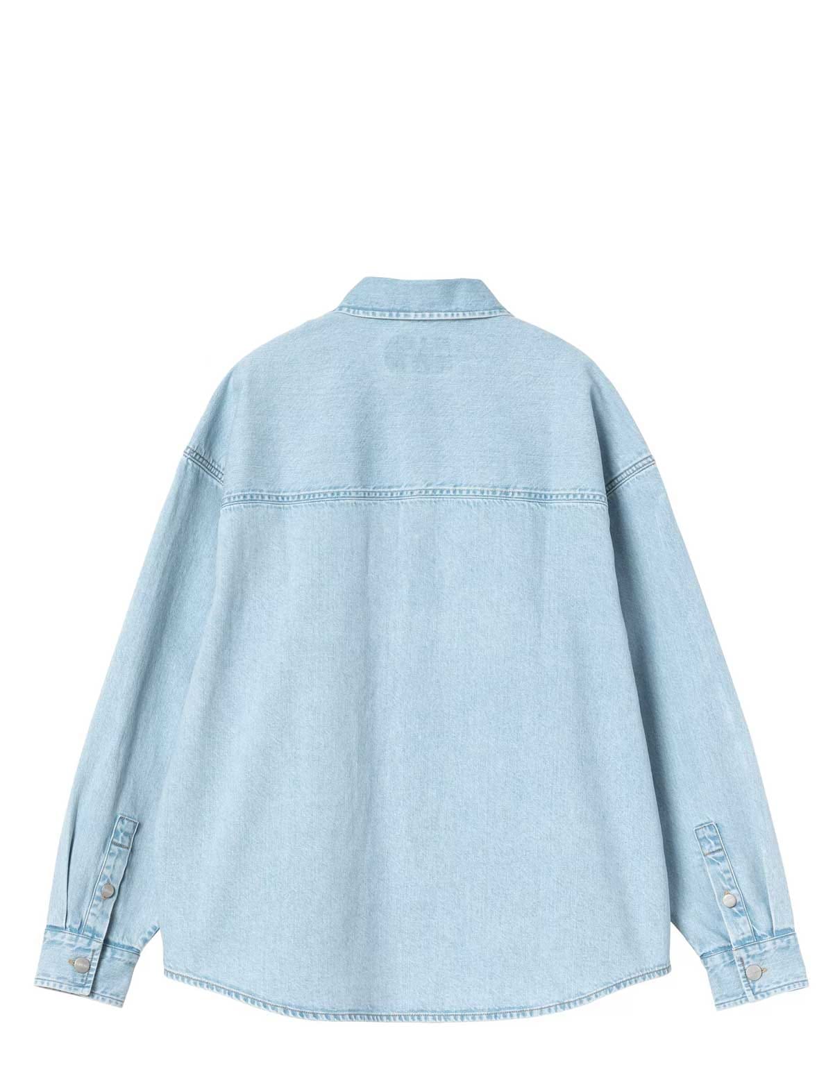 Carhartt WIP Women's Alta Shirt Jacket Blue Stone Bleached
