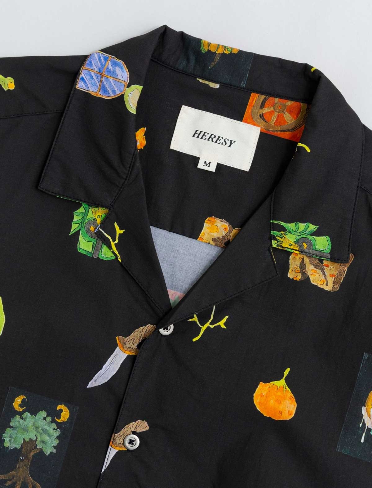 Heresy Motley Shirt Black