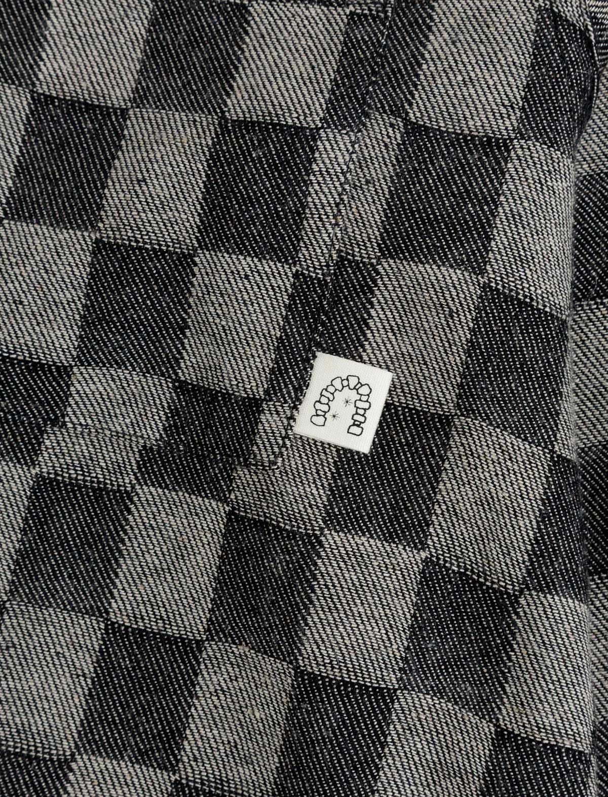 Heresy Trellis Revere Shirt Black Check