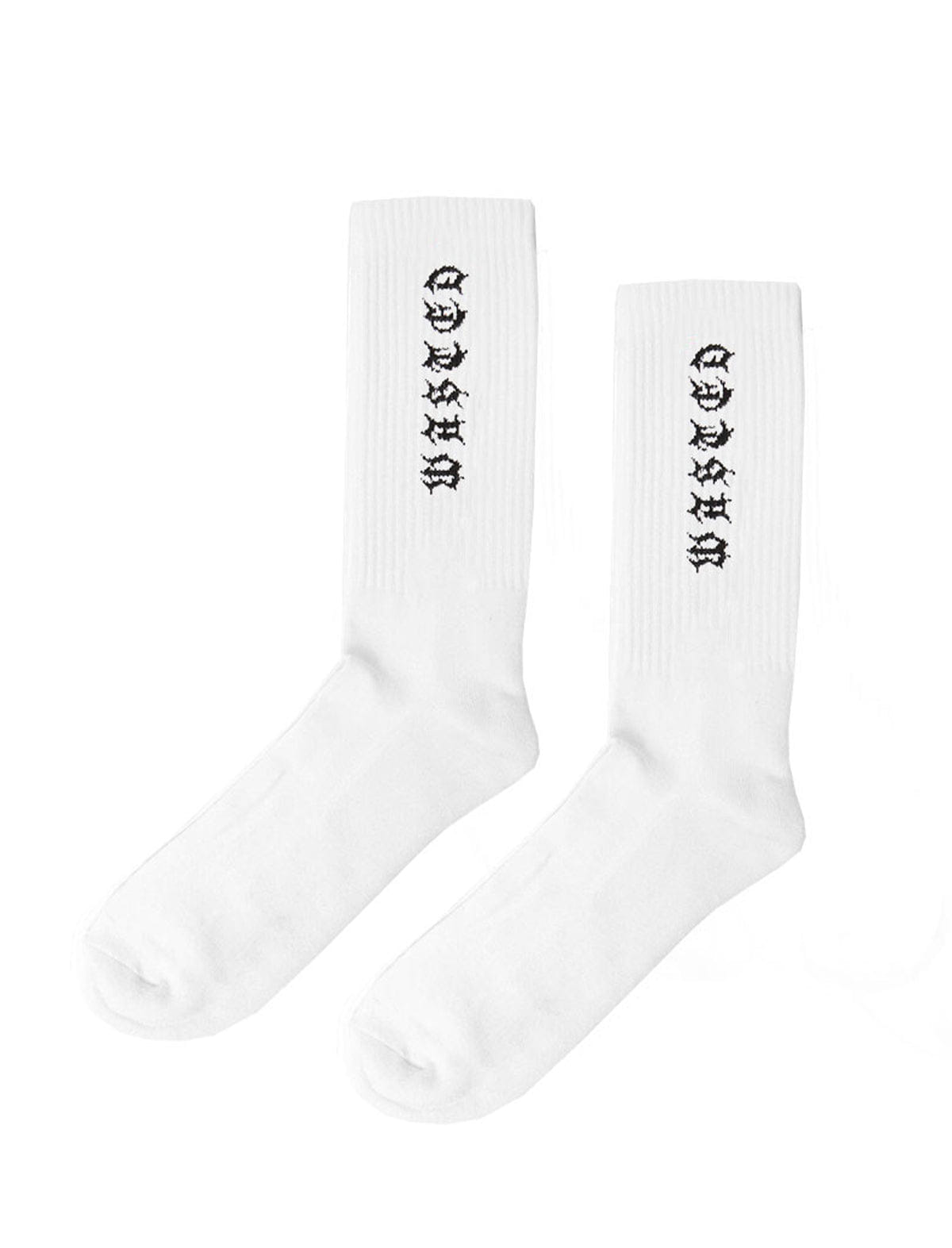Wasted Paris Splinter Socks White