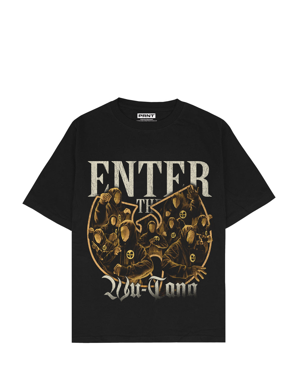PRNT Wu-Tang x PRNT Enter the Wu T-Shirt Black
