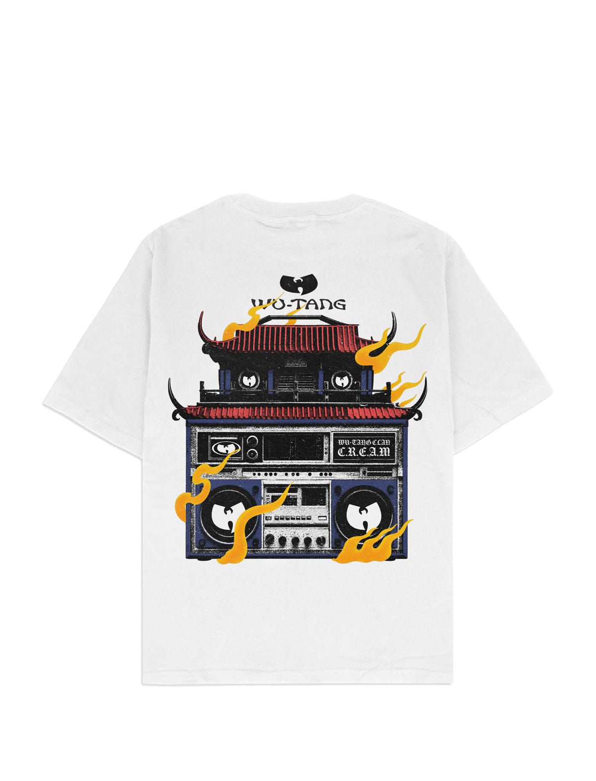 PRNT Wu-Tang x PRNT Boombox T-Shirt White