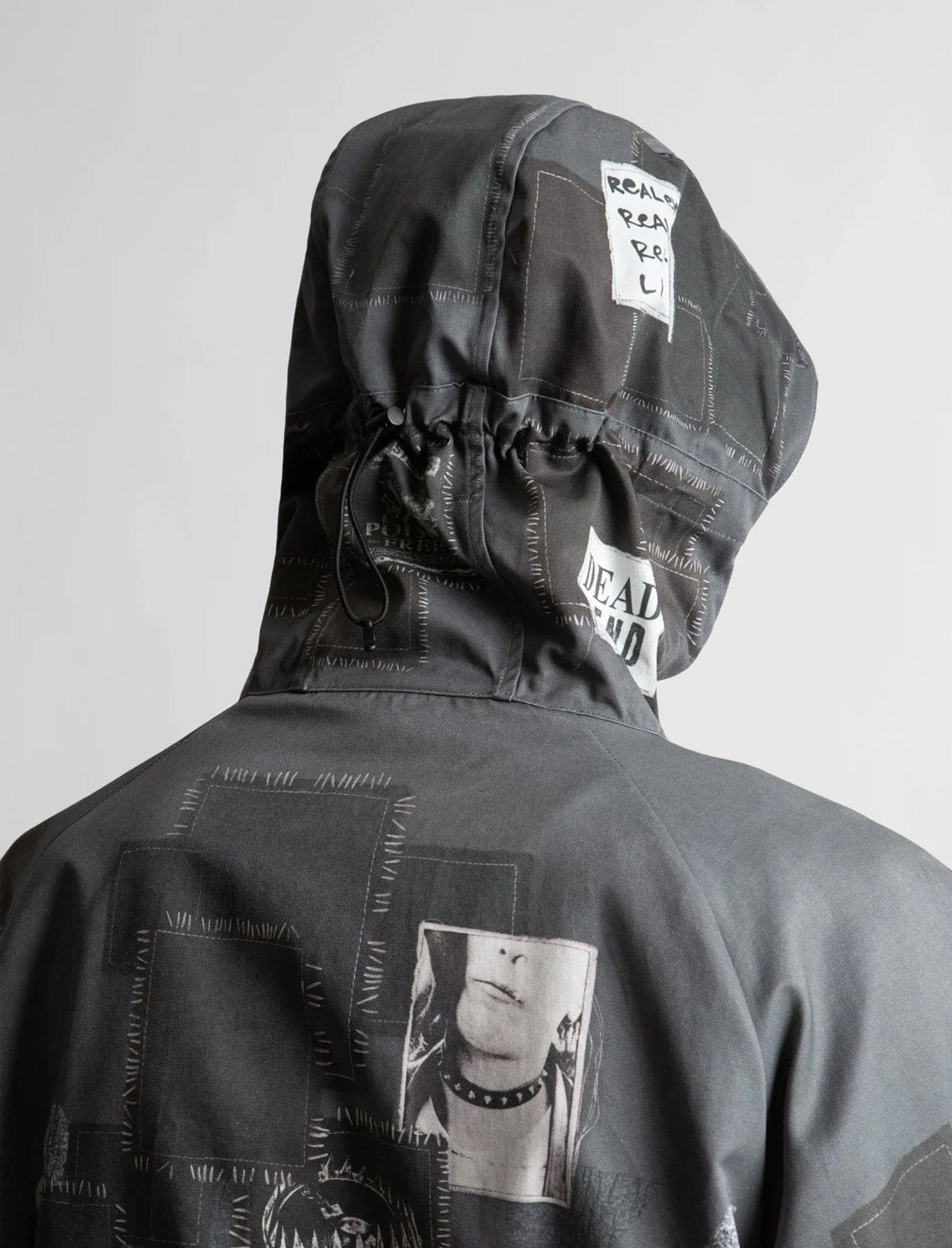 Wasted Paris Taunt Windbreaker Jacket Faded Black