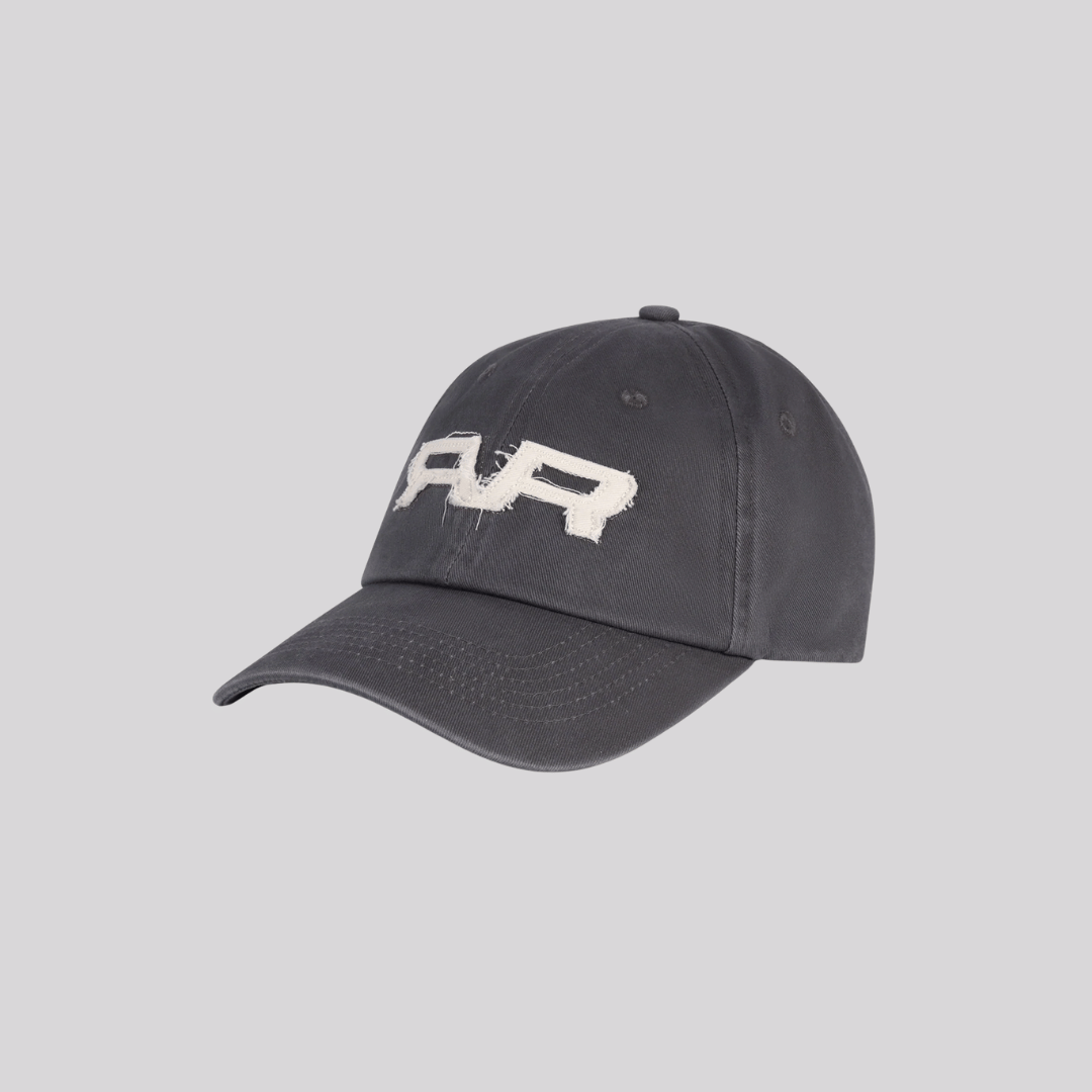RIVERO ATELIER FORM CAP WASHED BLACK