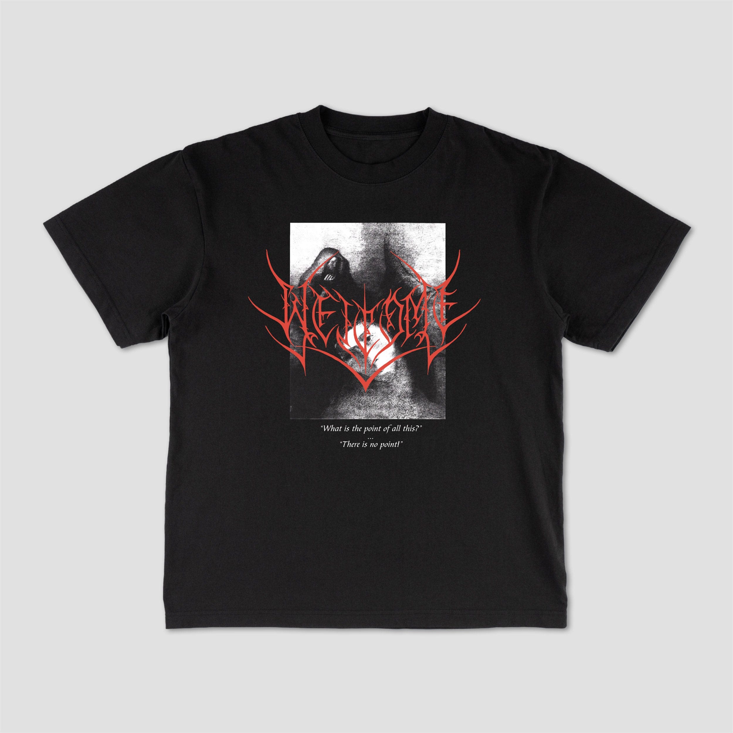 Welcome No Point T-Shirt Black