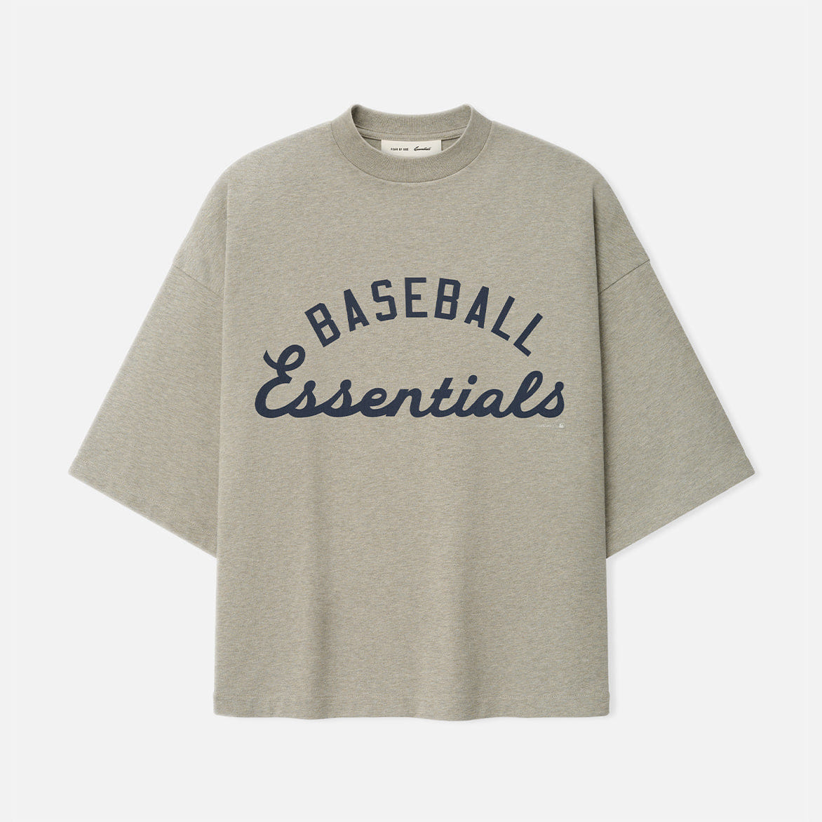 Fear of God Essentials MLB MERCH TEE - SEAL HEATHER