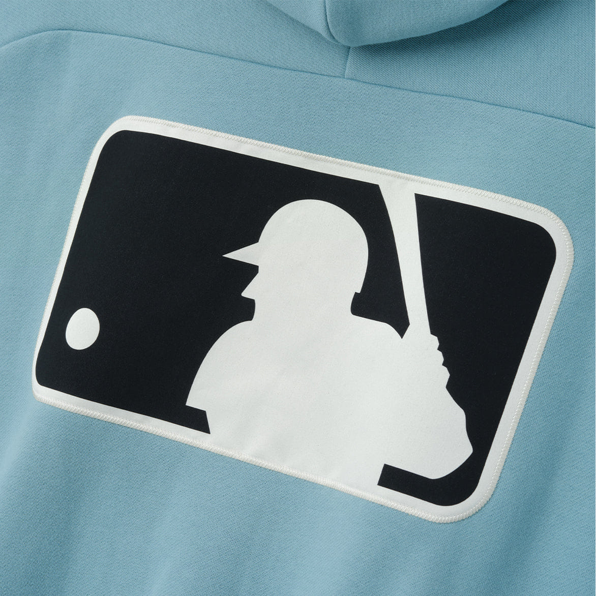 Fear of God Essentials MLB RAGLAN SPORT HOODIE - STONE BLUE