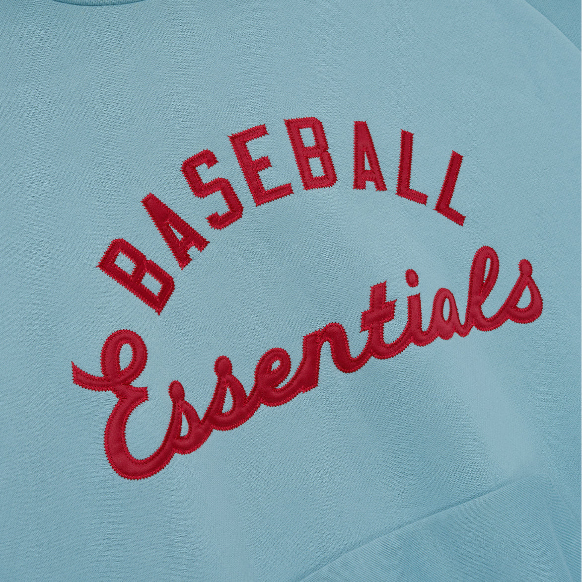 Fear of God Essentials MLB RAGLAN SPORT HOODIE - STONE BLUE