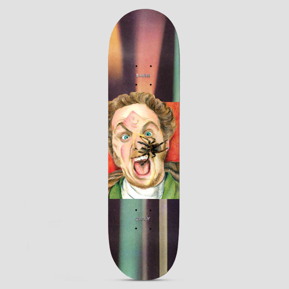 Baker 8.475 Justin Figgy Figueroa Block Busters Skateboard Deck