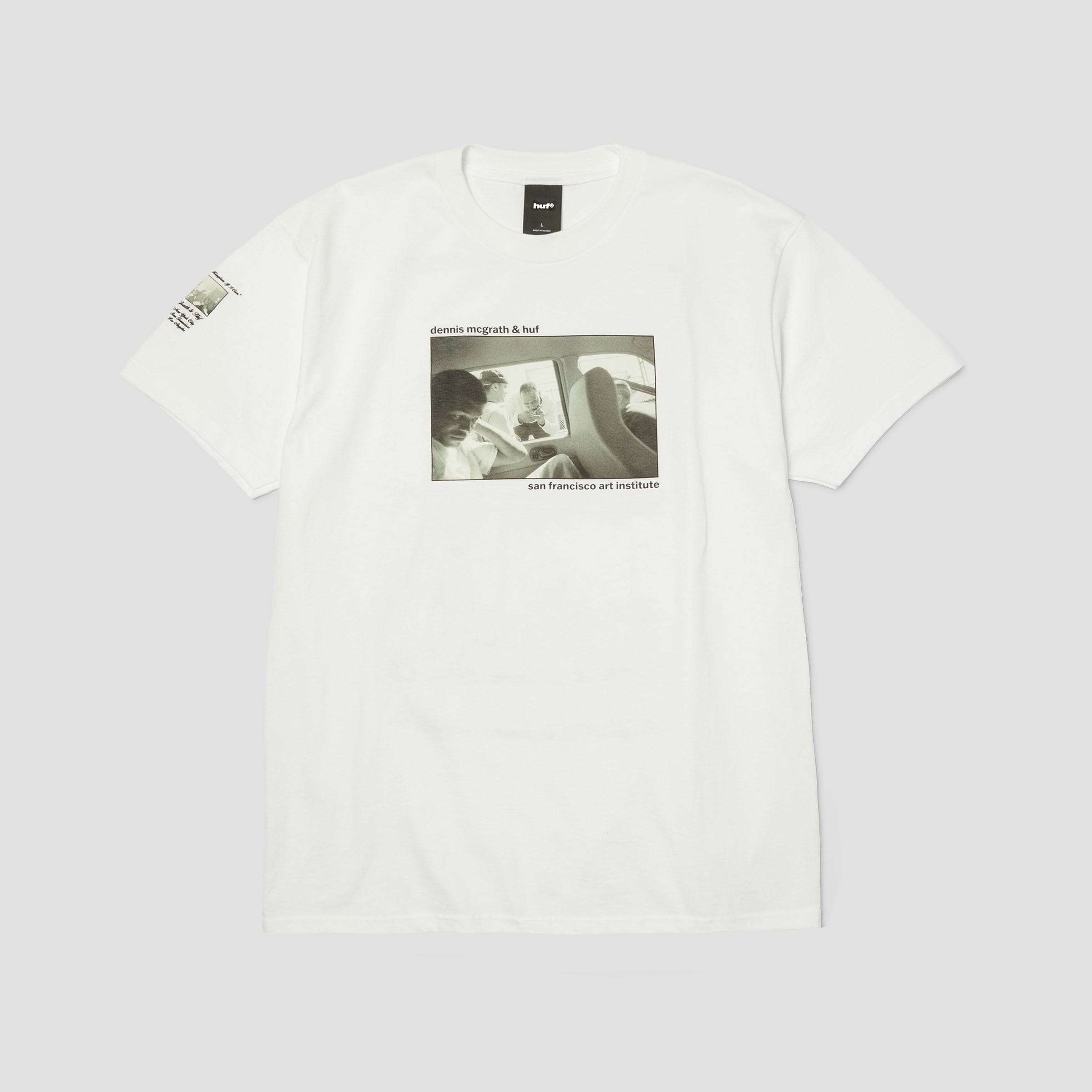HUF Paved With Gold T-Shirt White