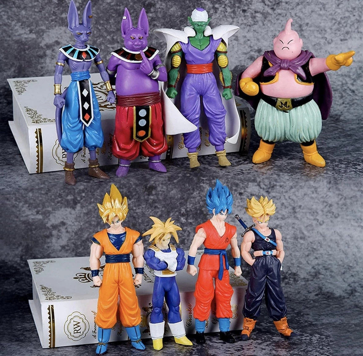 Dragon Ball Z Super Saiyan Goku Figures – 8PCS PVC Action Figure Set