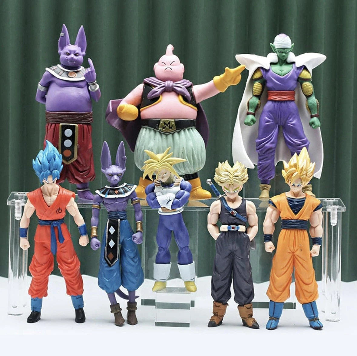 Dragon Ball Z Super Saiyan Goku Figures – 8PCS PVC Action Figure Set