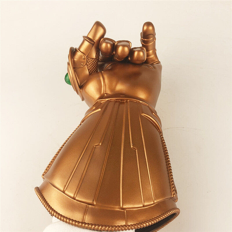 My Store Thanos Infinity Gauntlet LED Light Glove – Gold Avengers Kids Cosplay Costume Prop