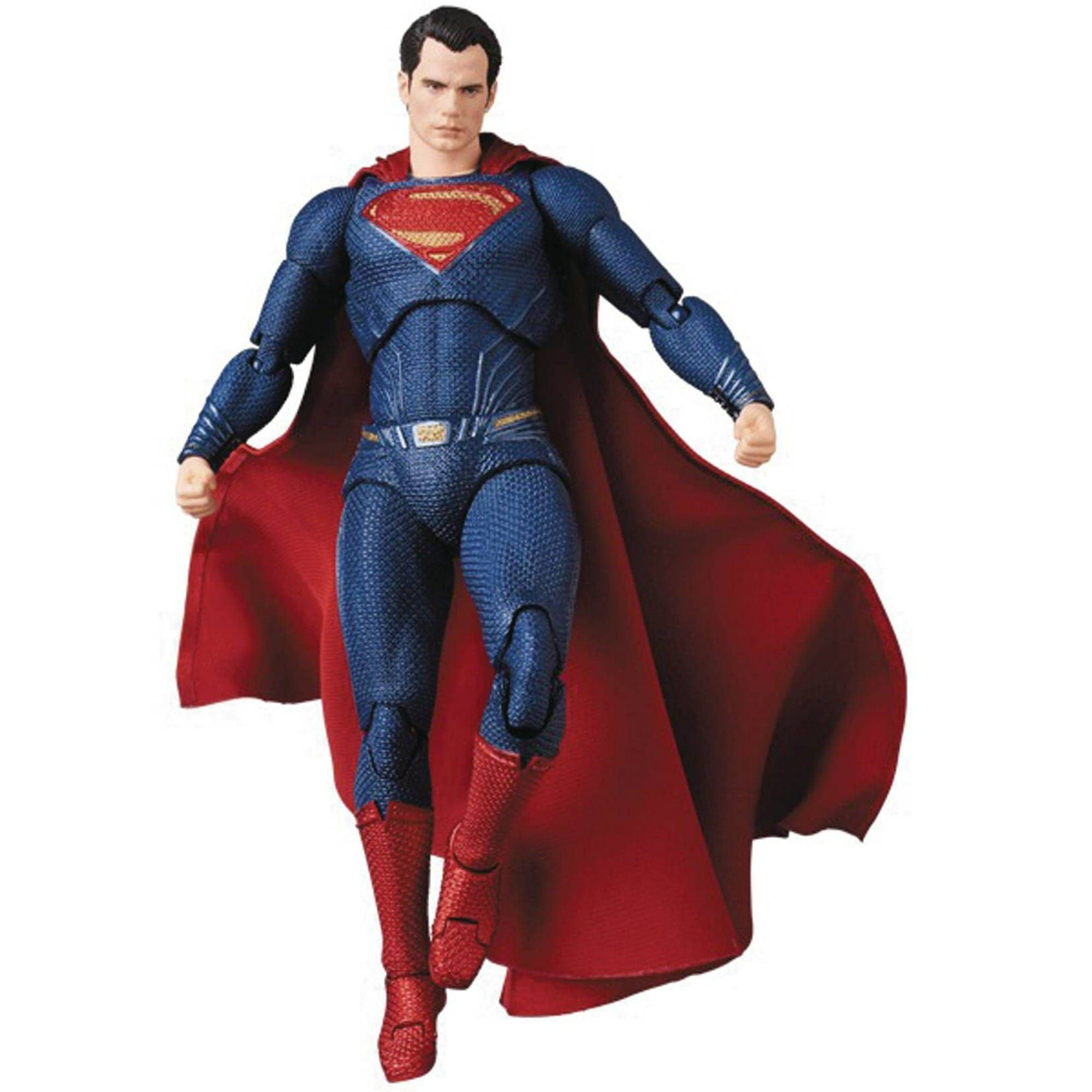 My Store DC MAFEX Superman Action Figure – Justice League Collectible 6" Poseable Figure with Accessories