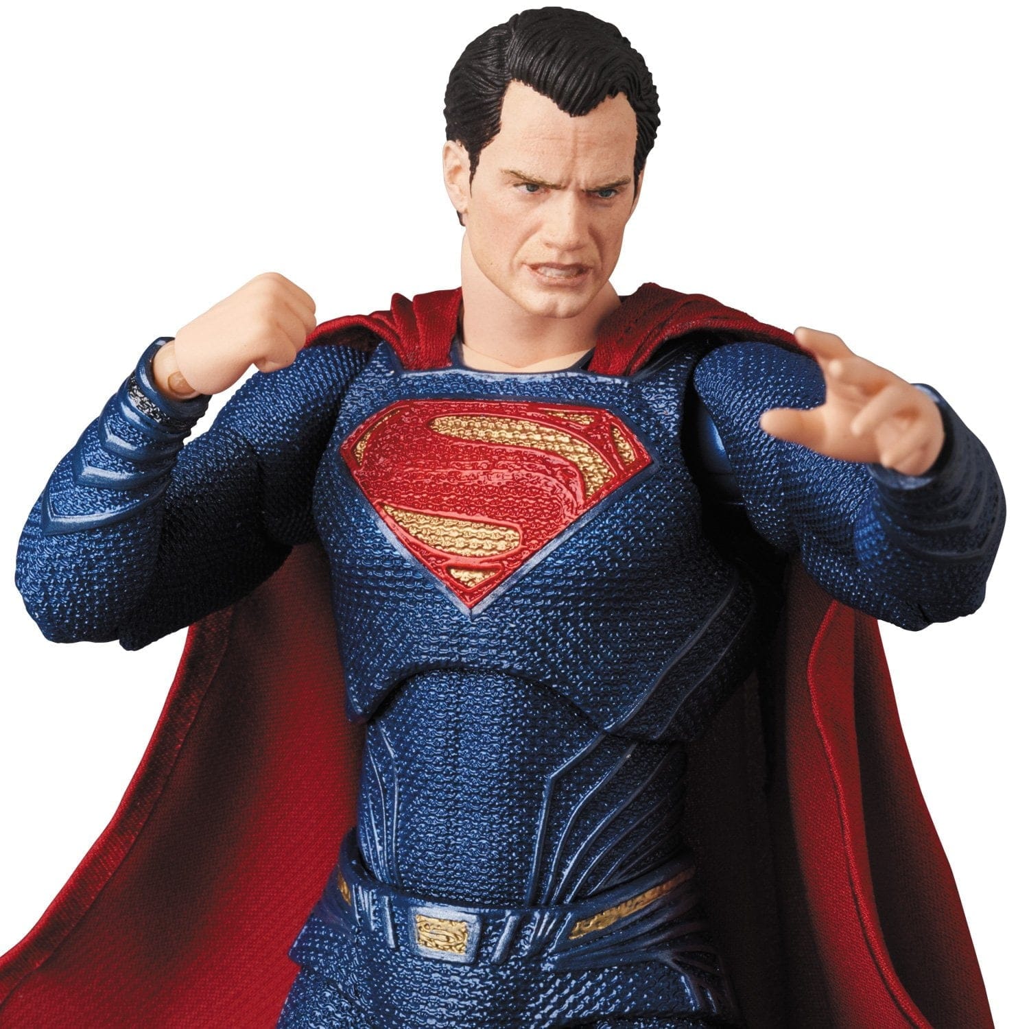 My Store DC MAFEX Superman Action Figure – Justice League Collectible 6" Poseable Figure with Accessories