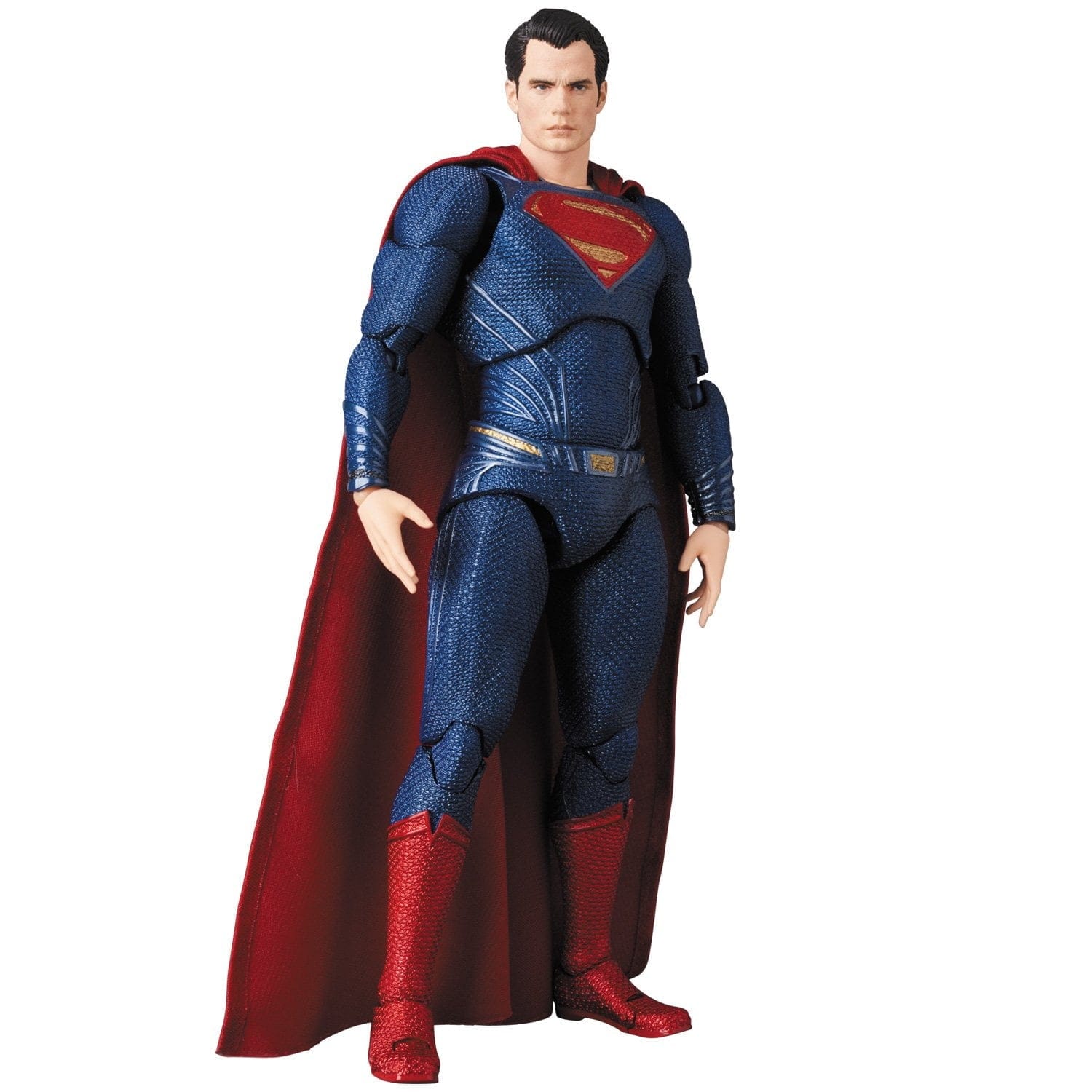 My Store DC MAFEX Superman Action Figure – Justice League Collectible 6" Poseable Figure with Accessories