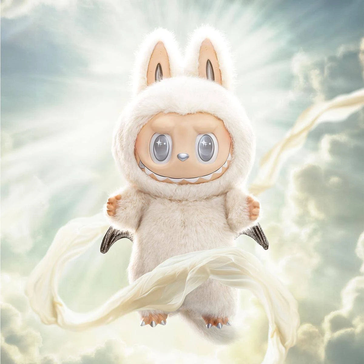 My Store 23" POPMART Labubu Zimomo 2025 Little Angel in Clouds with Tote Bag – Authentic Giant Plush