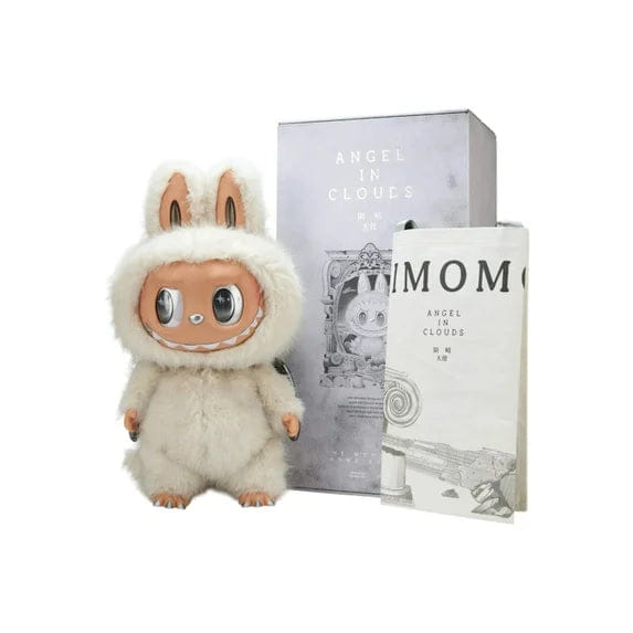 My Store 23" POPMART Labubu Zimomo 2025 Little Angel in Clouds with Tote Bag – Authentic Giant Plush
