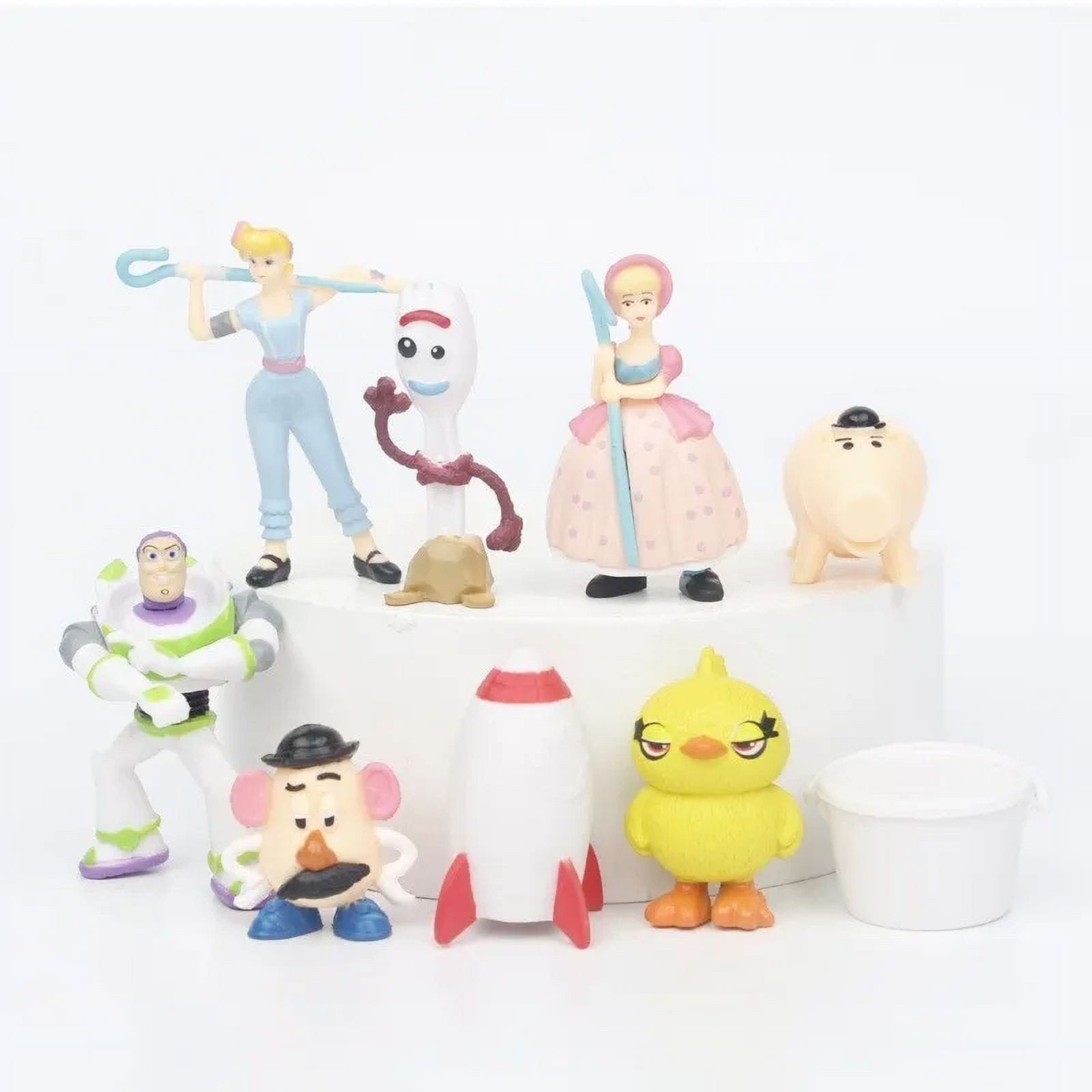 My Store Toy Story Action Figures Cake Toppers – 36 PCS Mini Characters for Birthday Cakes