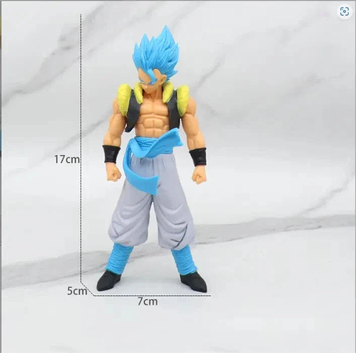 My Store 6 PCS Dragon Ball Z Action Figures Set – Super Saiyan Goku & Blue Vegeta Collectible Toys