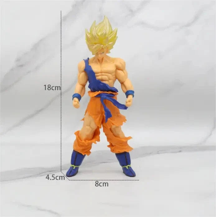 My Store 6 PCS Dragon Ball Z Action Figures Set – Super Saiyan Goku & Blue Vegeta Collectible Toys