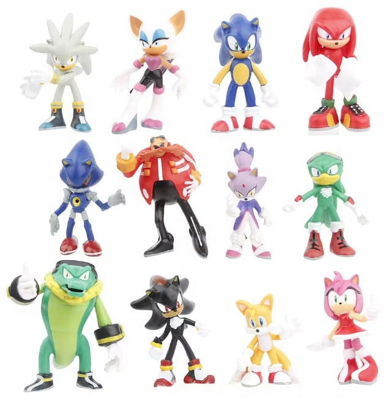 My Store Sonic the Hedgehog 2nd Gen Action Figures – 12-Piece Collectible Set, 2.5" Toys