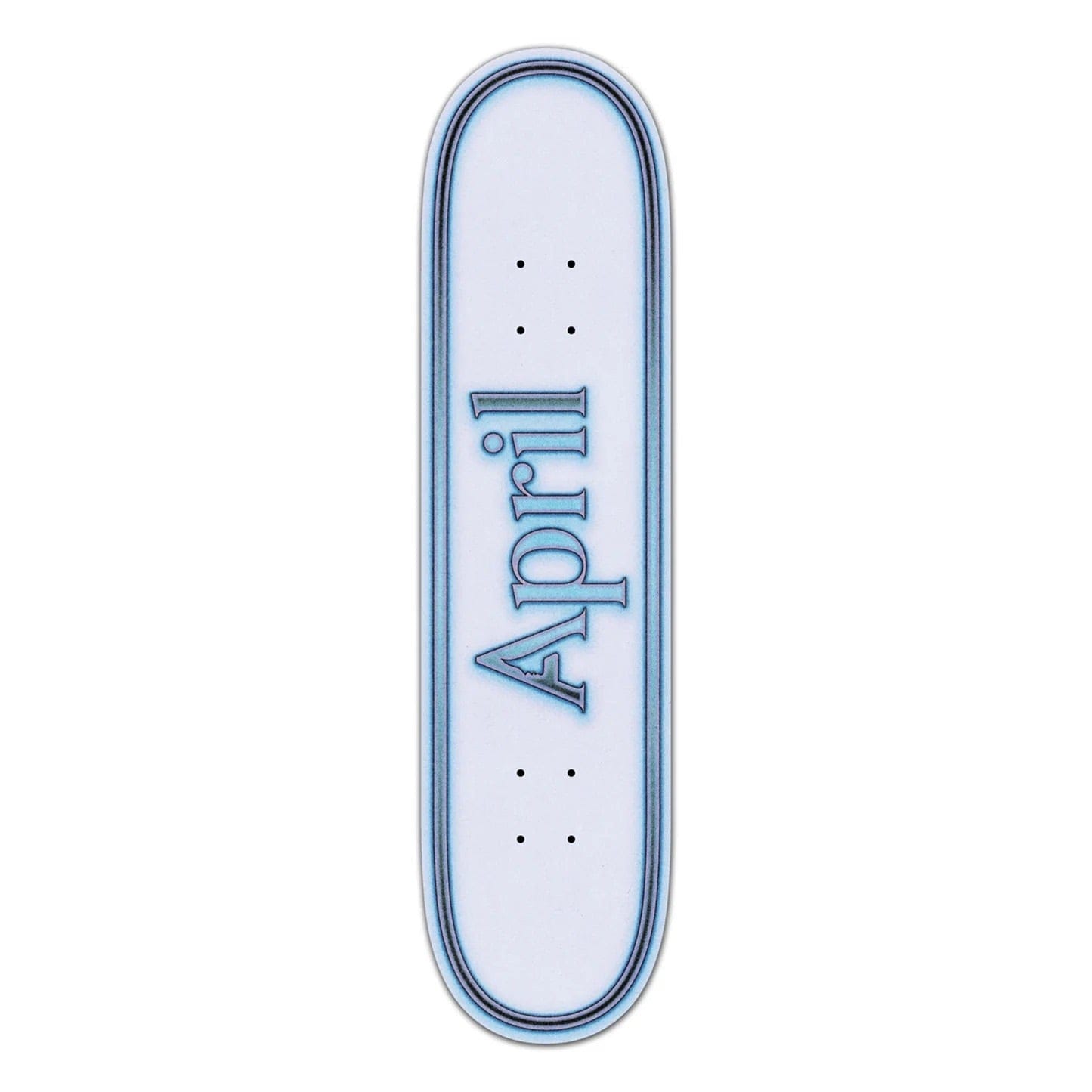 April Mini OG Logo Uni Skateboard Deck 7.25"