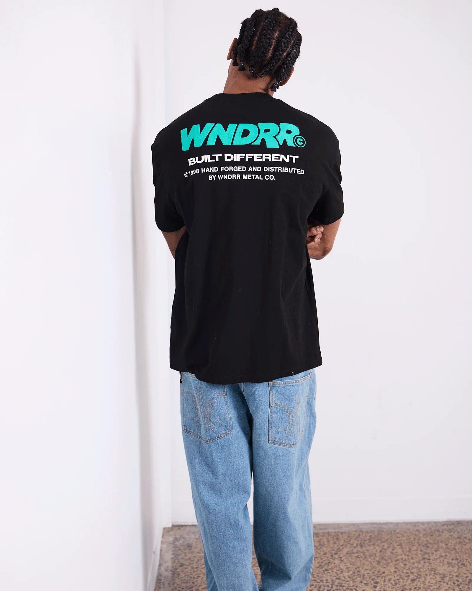WNDRR Shodo Box Fit Tee (Faded Black)