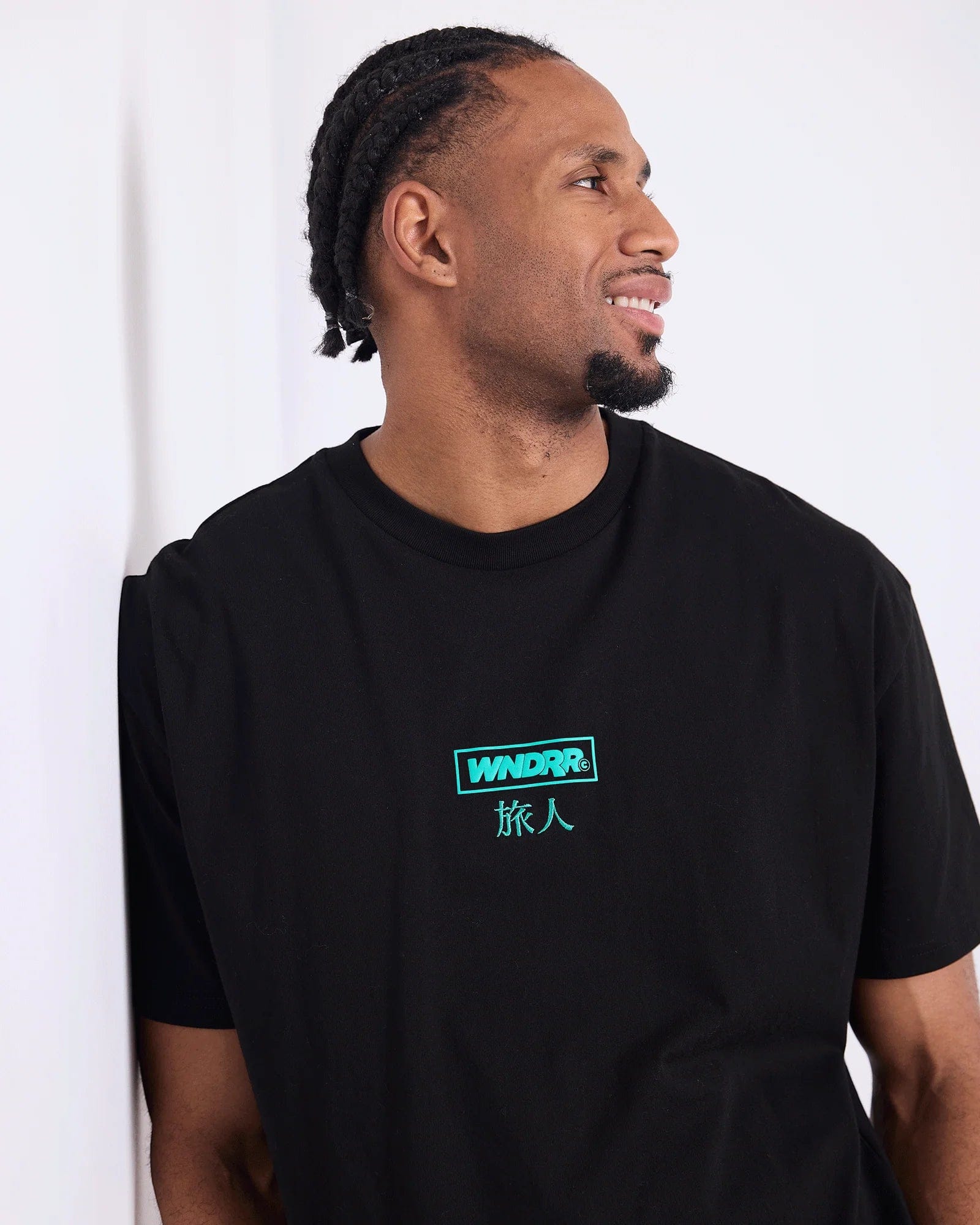 WNDRR Shodo Box Fit Tee (Faded Black)